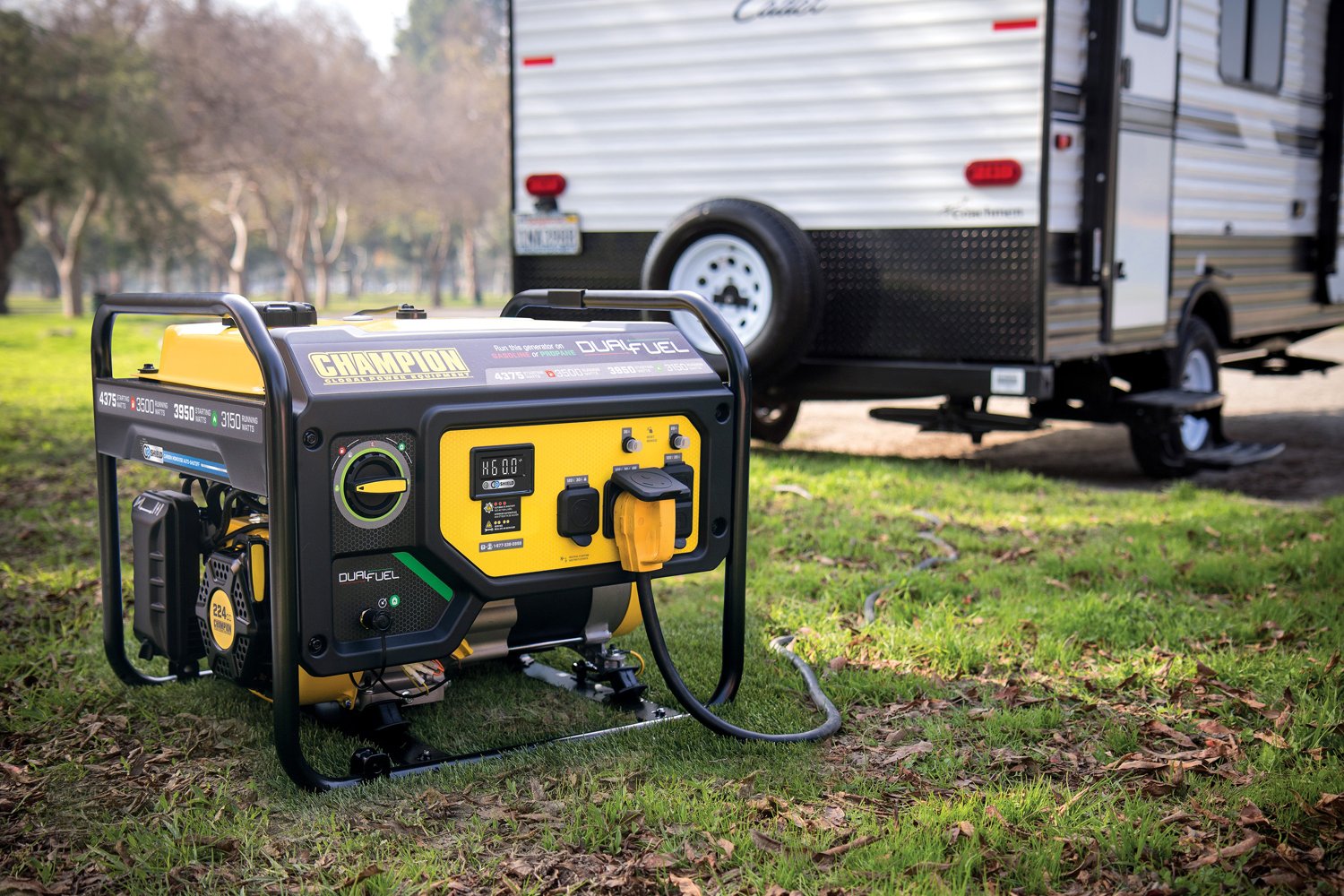 Champion Power Equipment 3,500W Dual Fuel RV Ready Portable Generator - view number 7