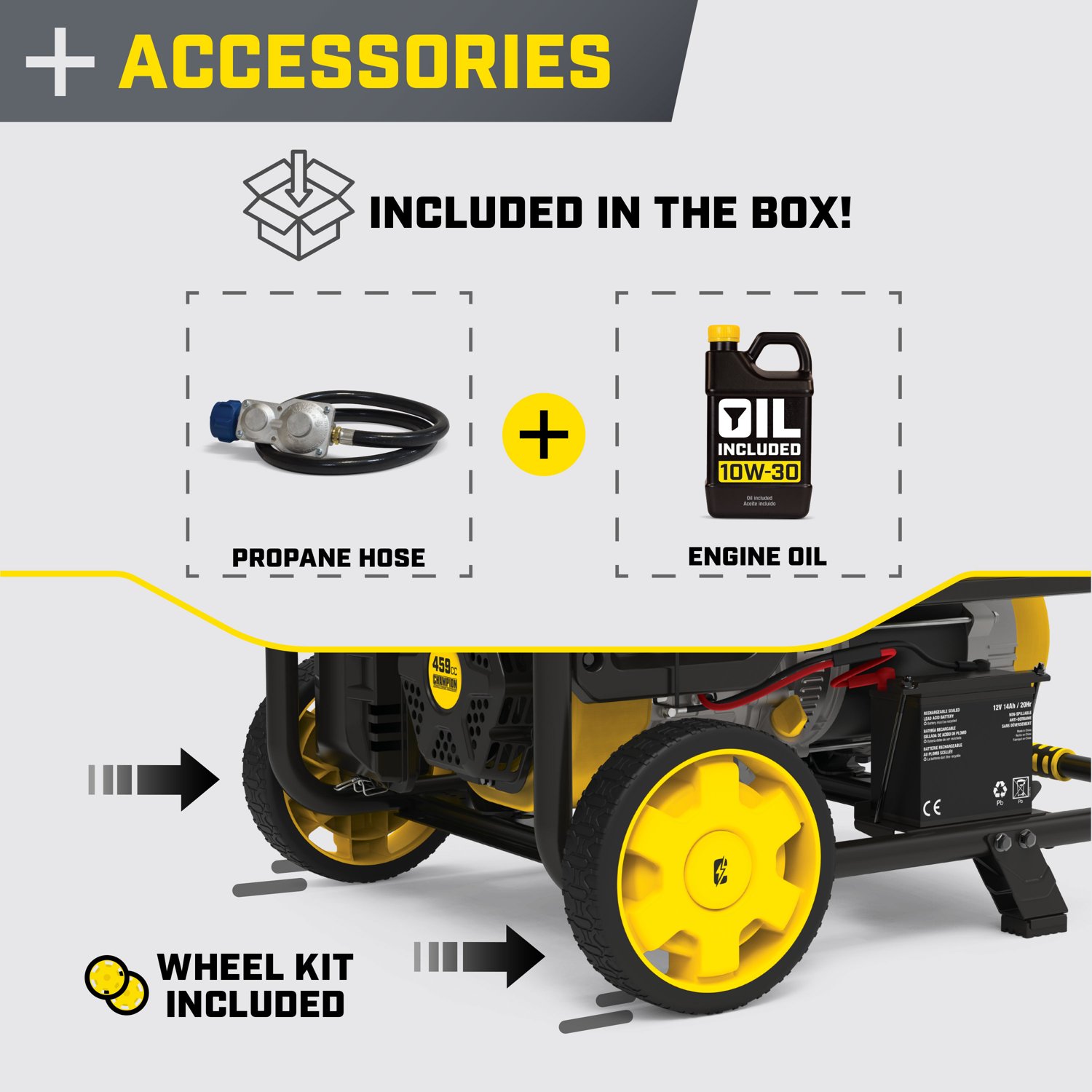 Champion Power Equipment 9,200W Electric Start Dual Fuel Home Backup Generator - view number 4