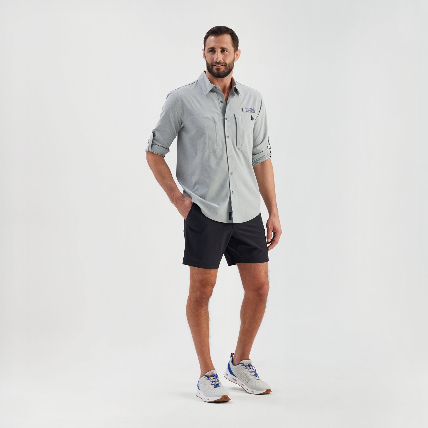 Magellan Outdoors Men's Jacob Wheeler Angler Long Sleeve Shirt - view number 4