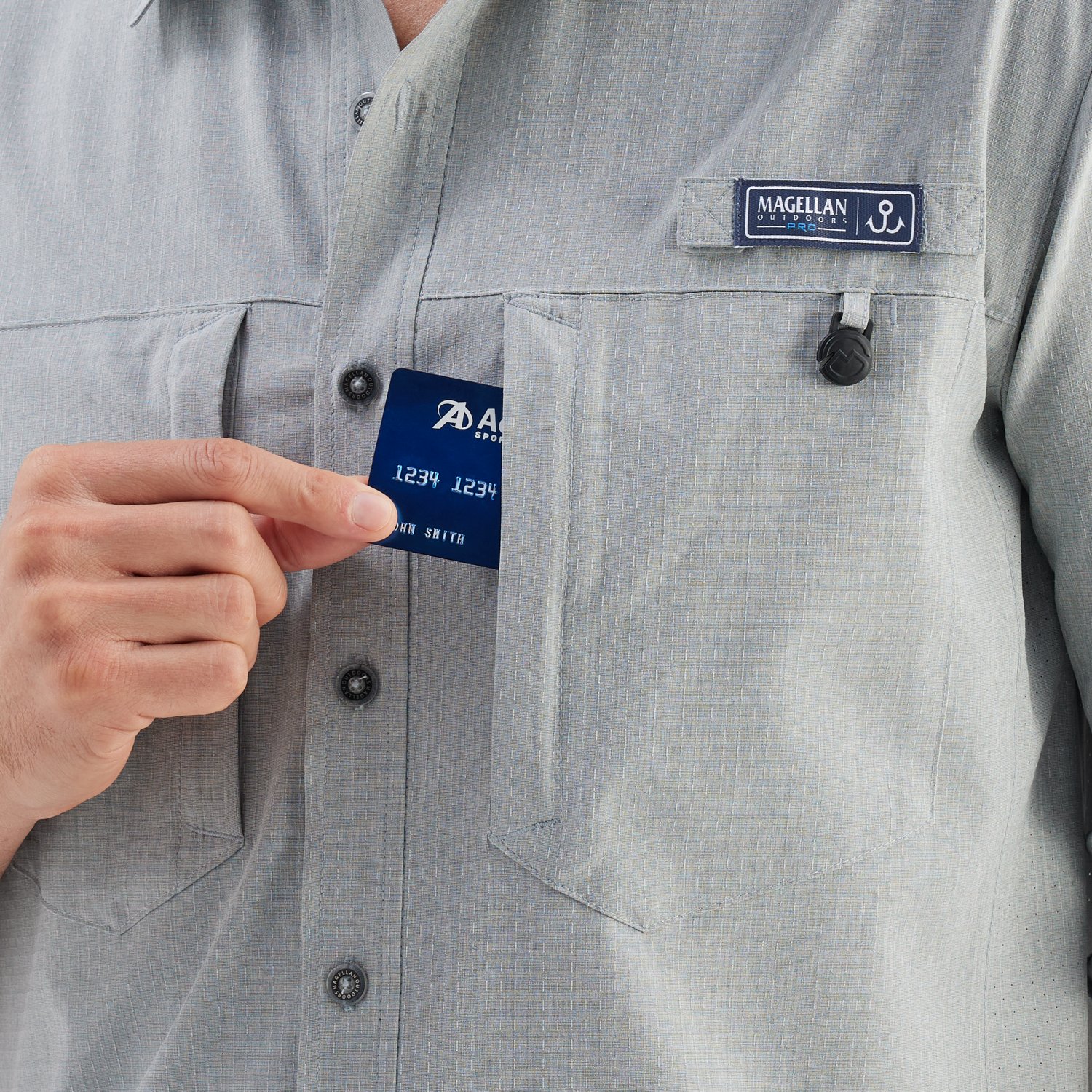 Magellan Outdoors Men's Pro Jacob Wheeler Angler Long Sleeve Shirt