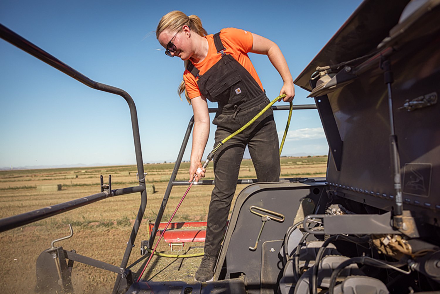 Carhartt Women's Force Ripstop Bib Overall - view number 6