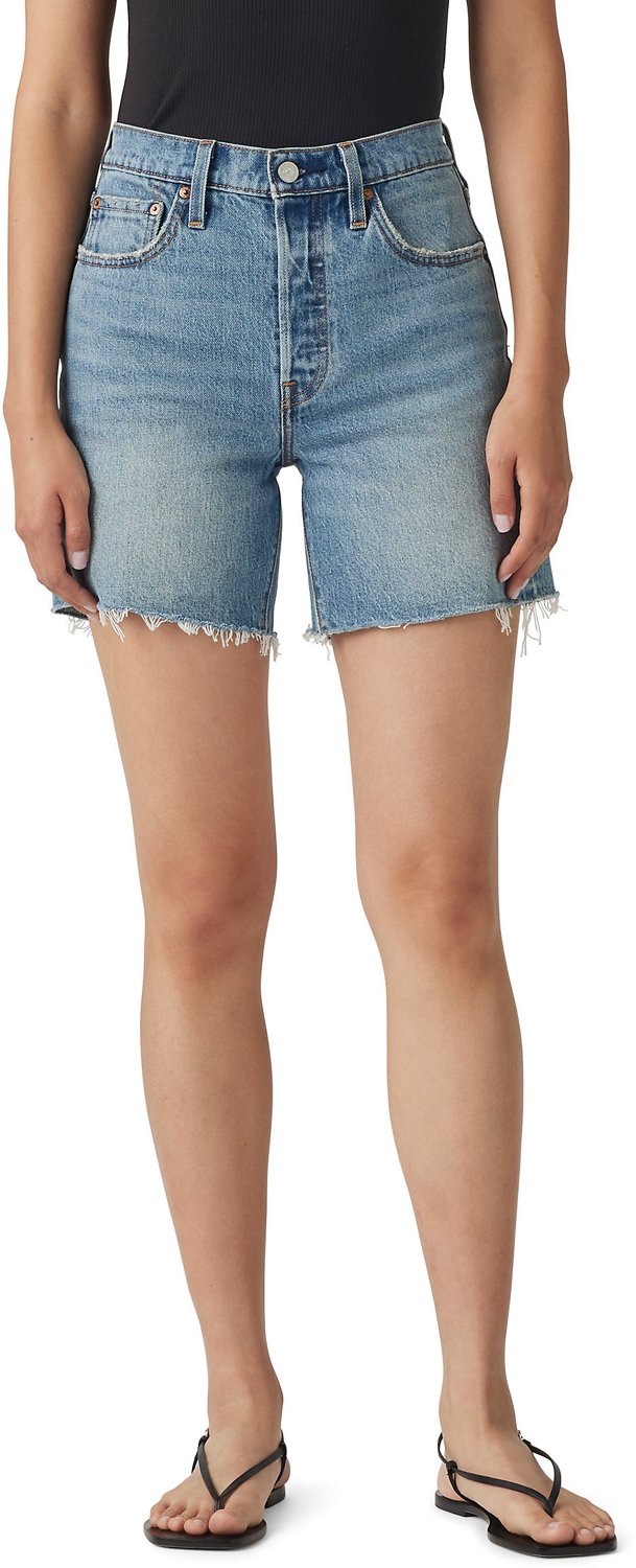 Levi's Women's 501 Mid Thigh Shorts                                                                                              - view number 1