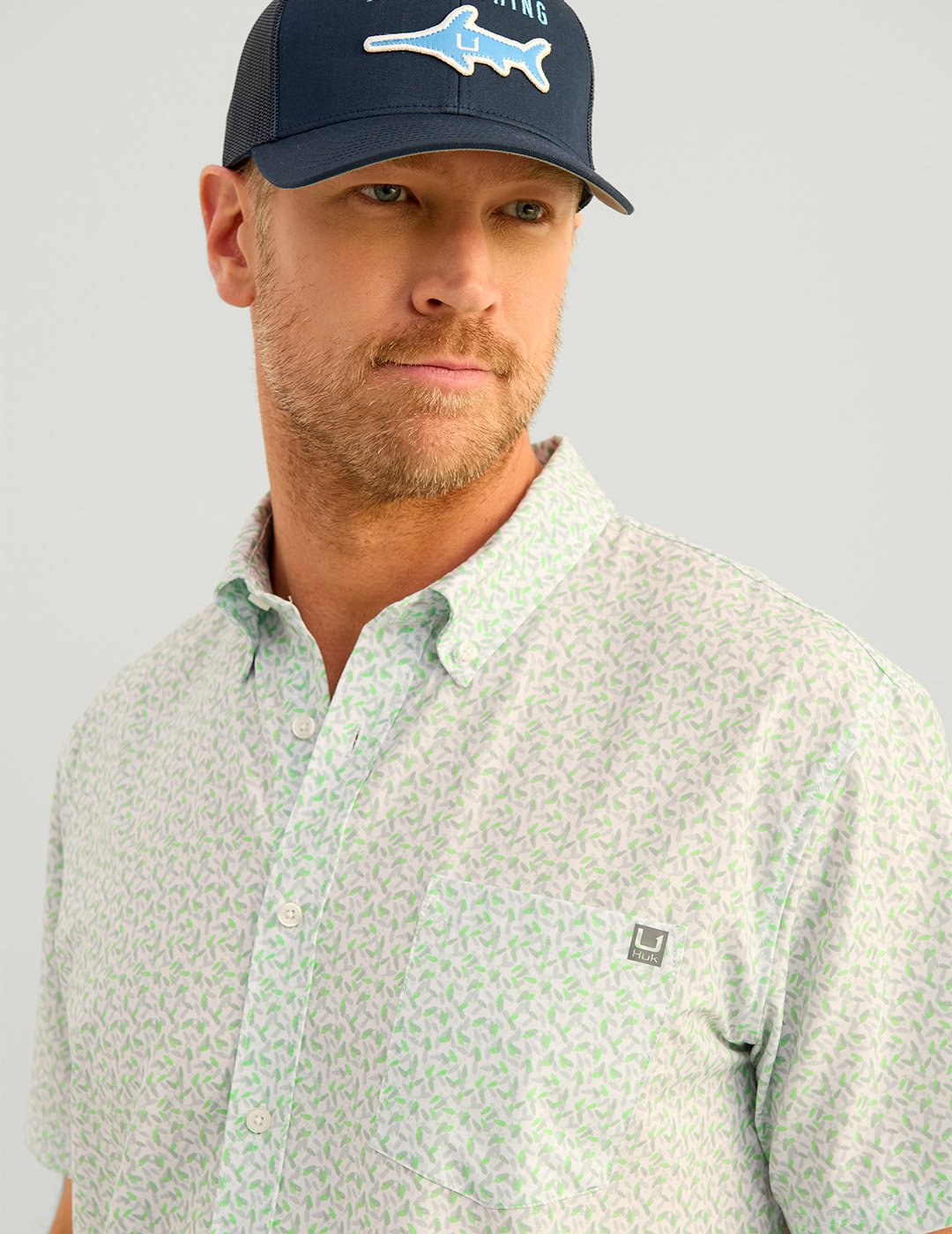 HUK Men's Kona Short Sleeve PRINT Shirt - view number 2