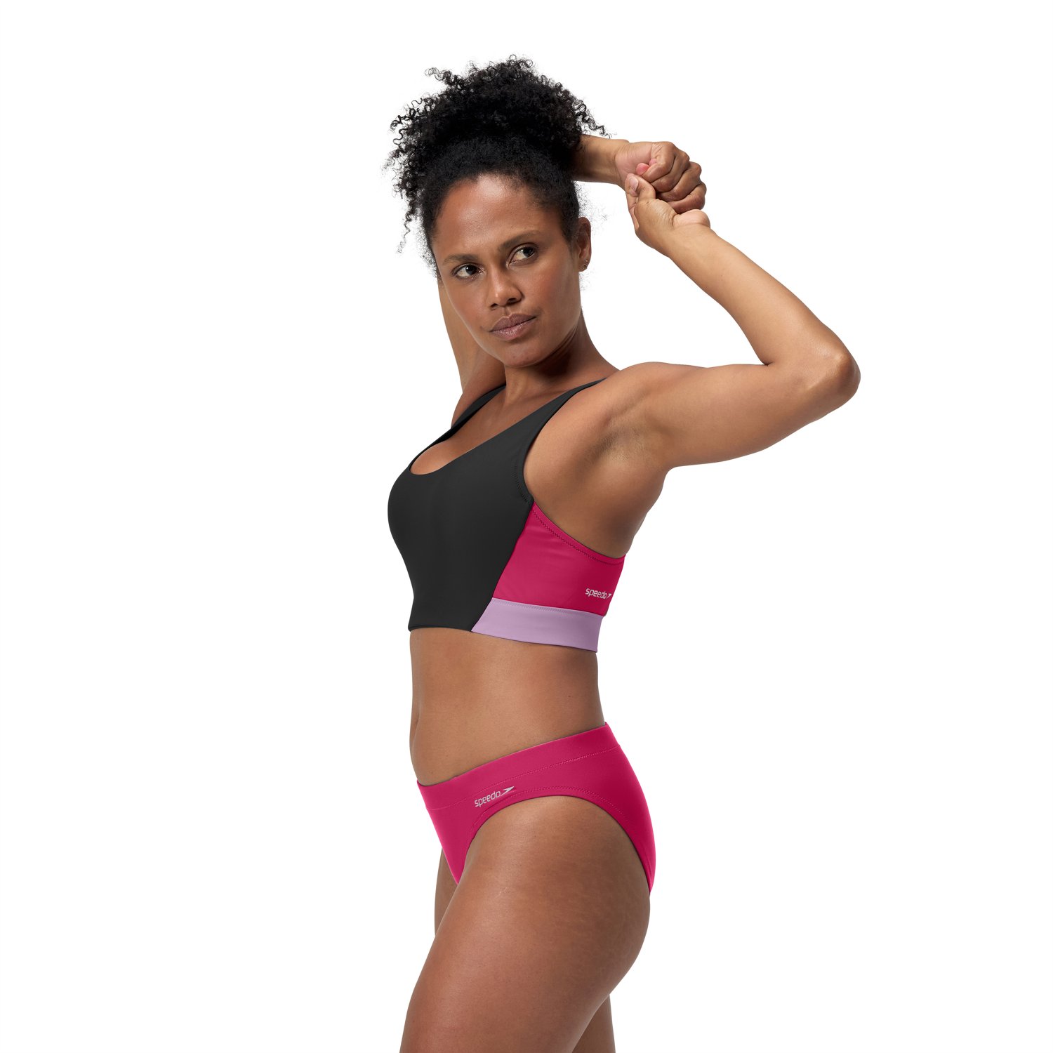 Speedo Women's Colorblock Bikini Top - view number 3