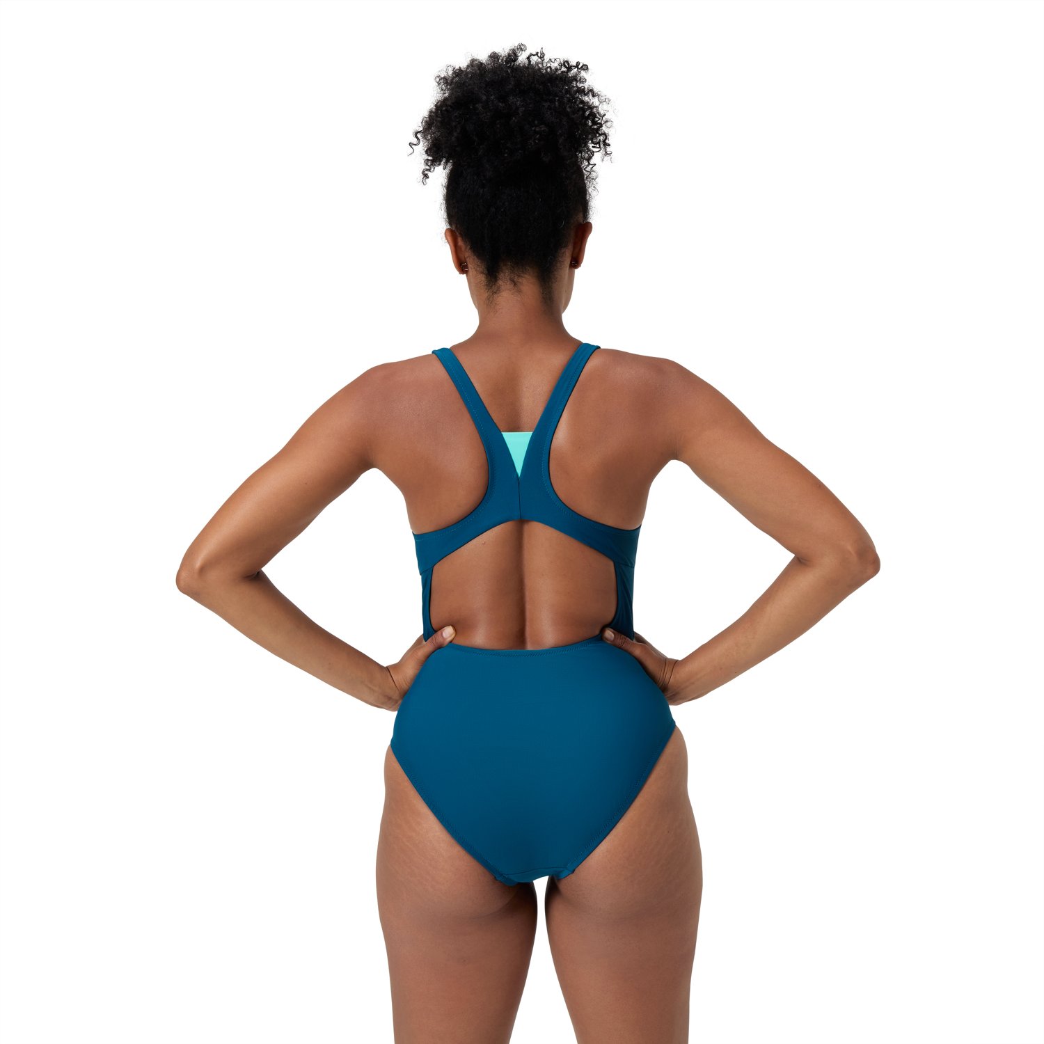 Speedo Women's Solid High Neck 1-Piece - view number 4