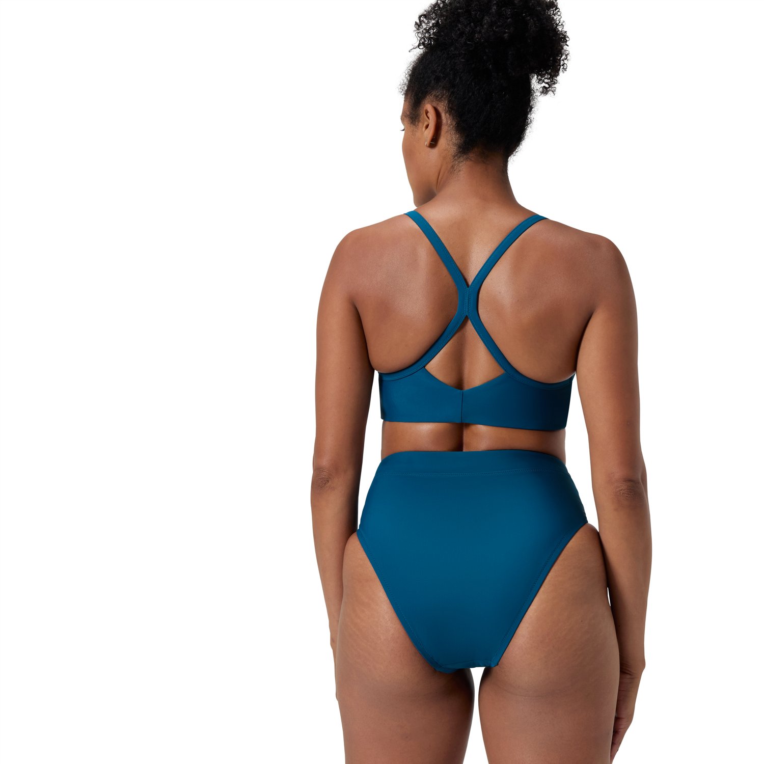 Speedo Women's Solid High Waist Bottom - view number 3