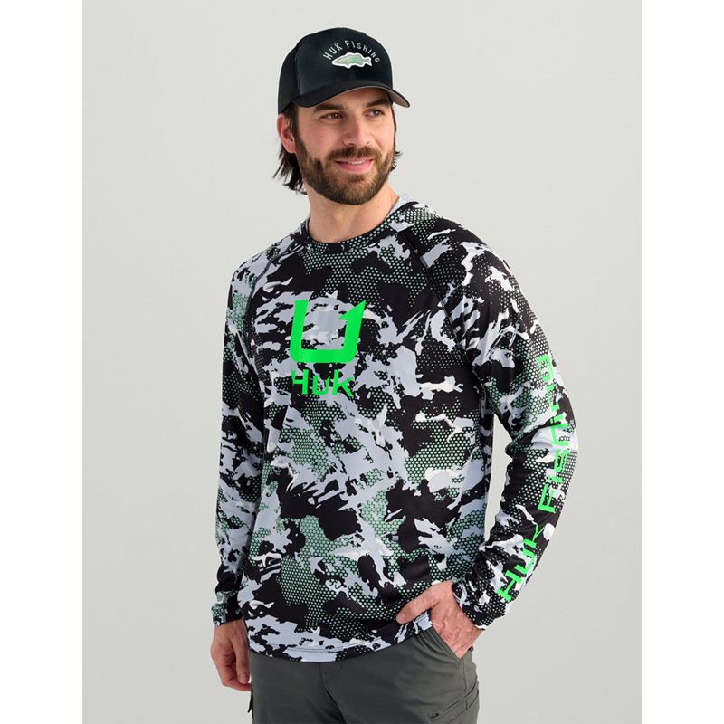 Huk Men's Kc Print … - image