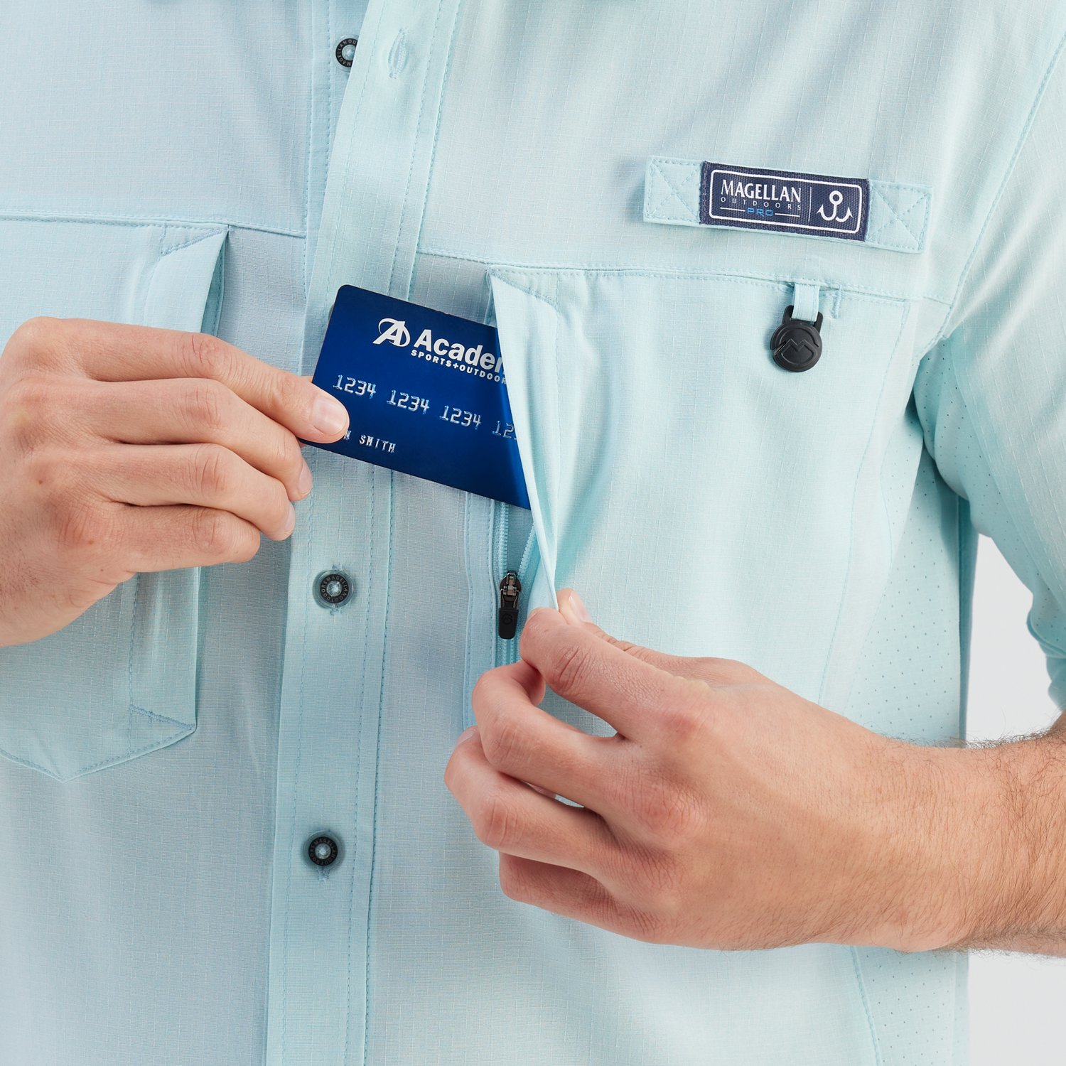 Magellan Outdoors Men's Jacob Wheeler Angler Long Sleeve Shirt - view number 8