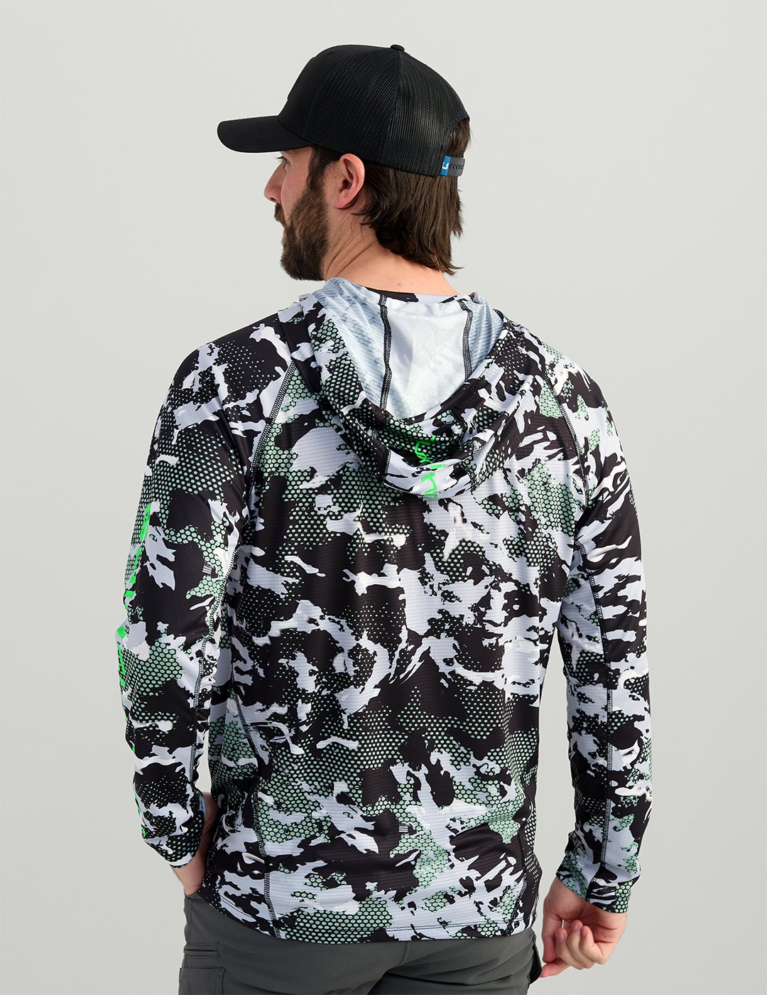 Huk Men's KC Print Icon Performance Hoodie                                                                                       - view number 2