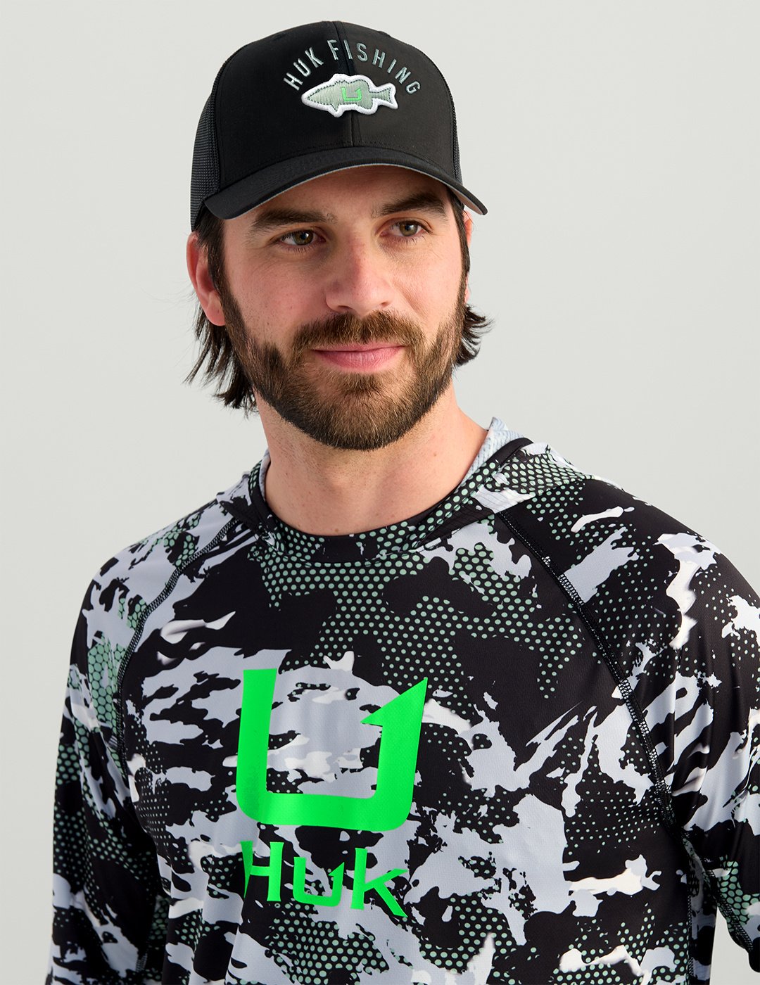 Huk Men's KC Print Icon Performance Hoodie                                                                                       - view number 3
