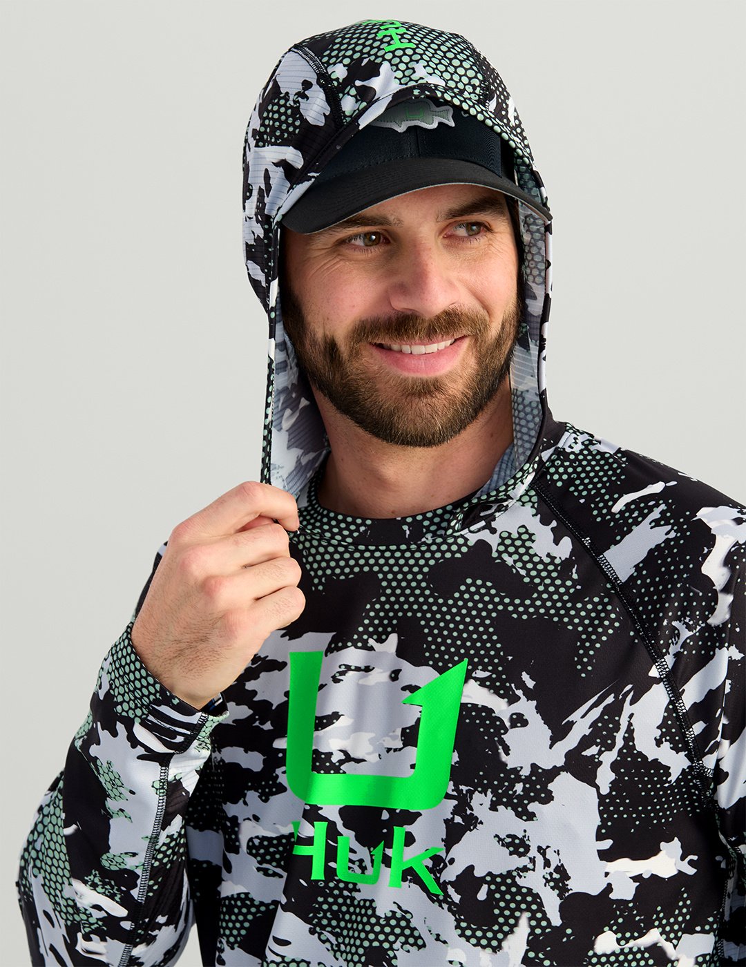 Huk Men's KC Print Icon Performance Hoodie                                                                                       - view number 4