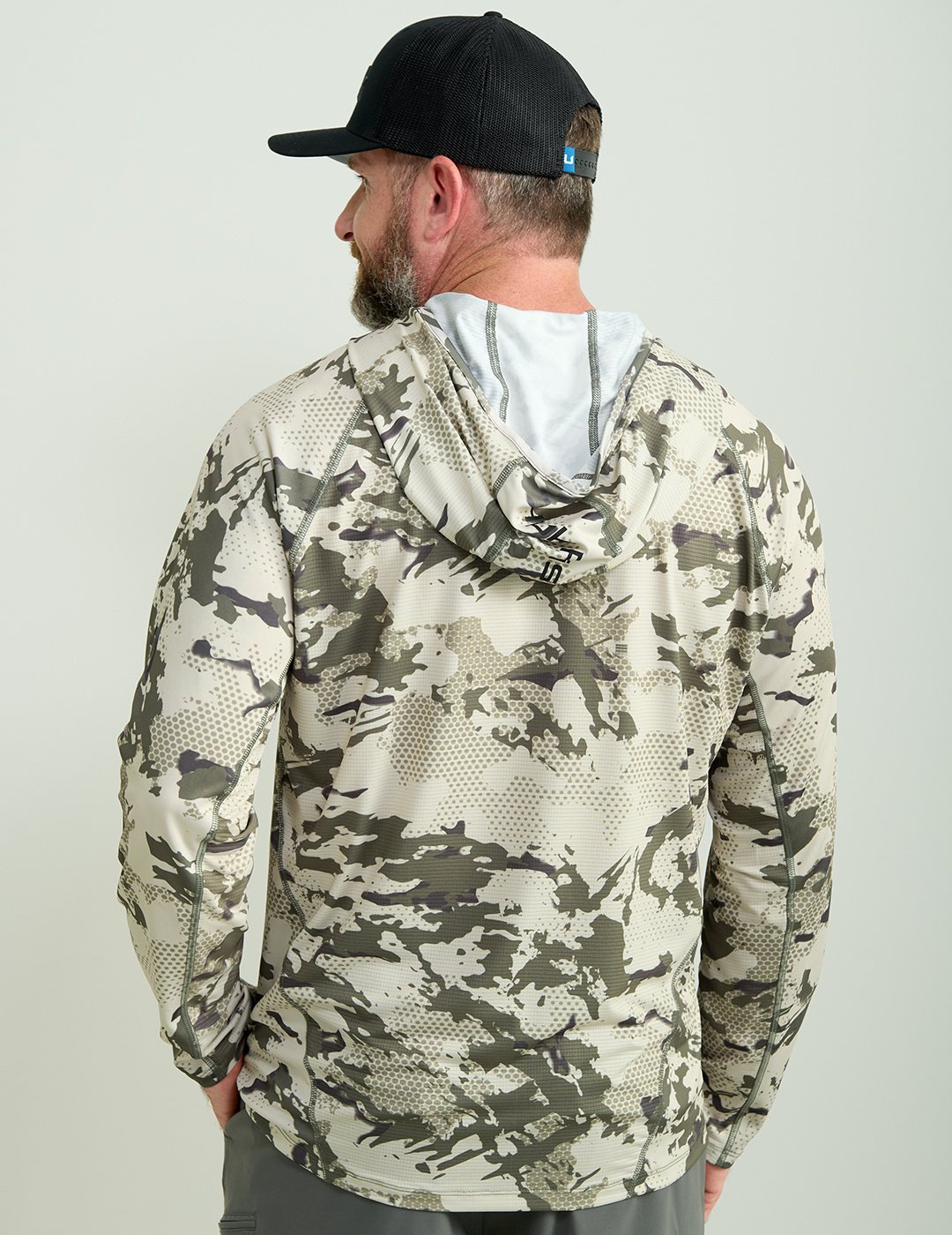 Huk Men's KC Print Icon Performance Hoodie - view number 6