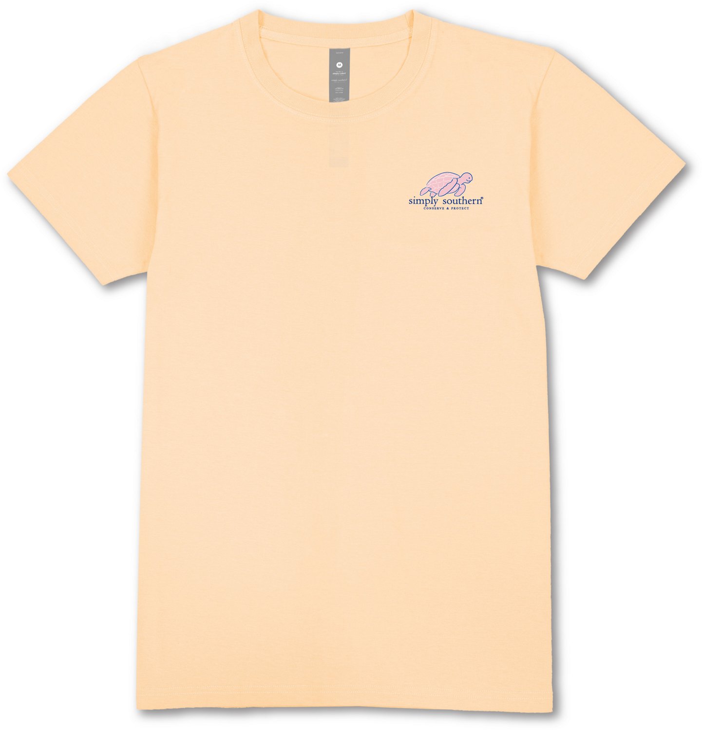 Simply Southern Girls' Turtle Track Floral Graphic T-shirt - view number 2