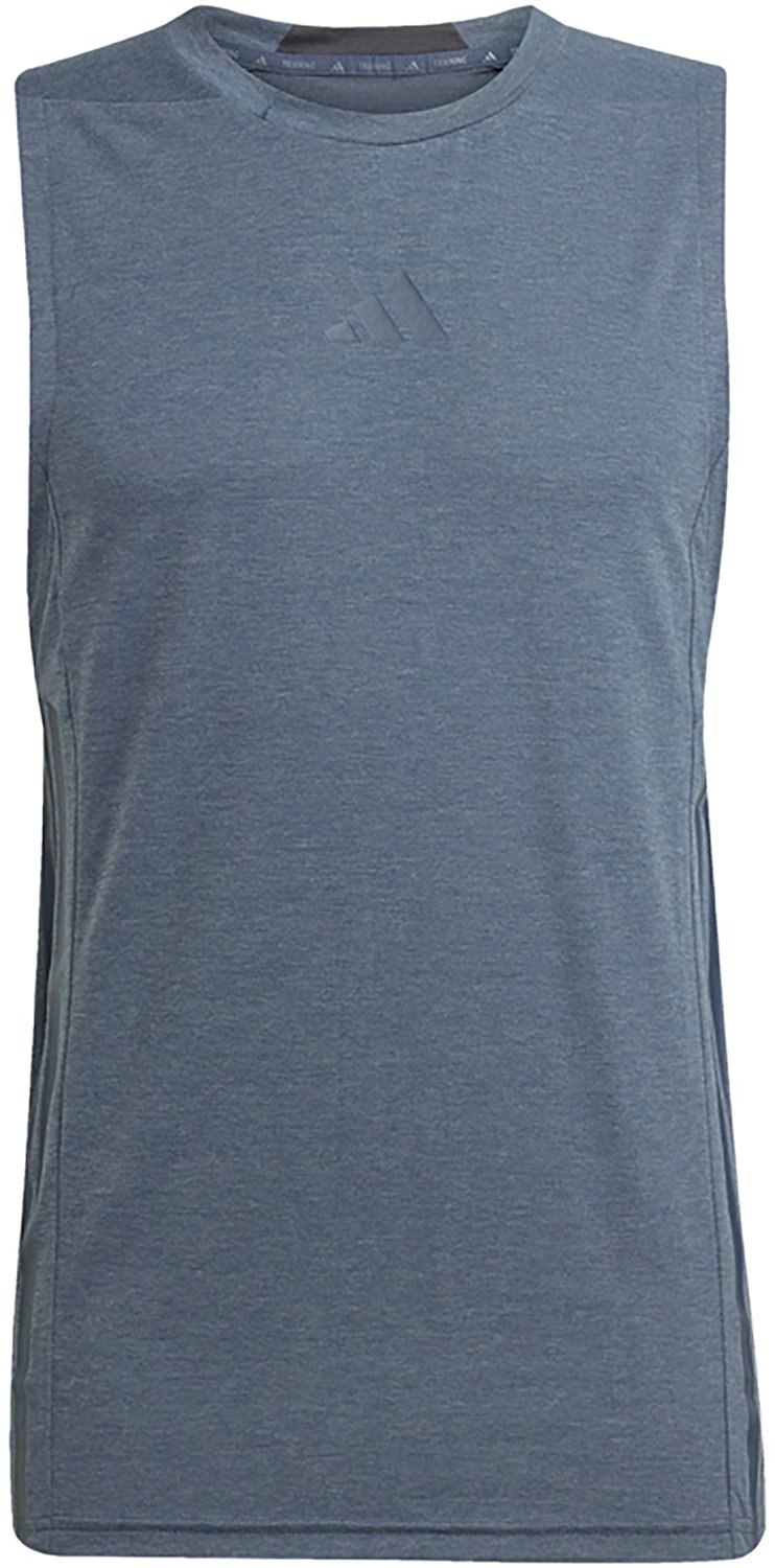 adidas Men's D4T 3-Stripes Tank Top - view number 7