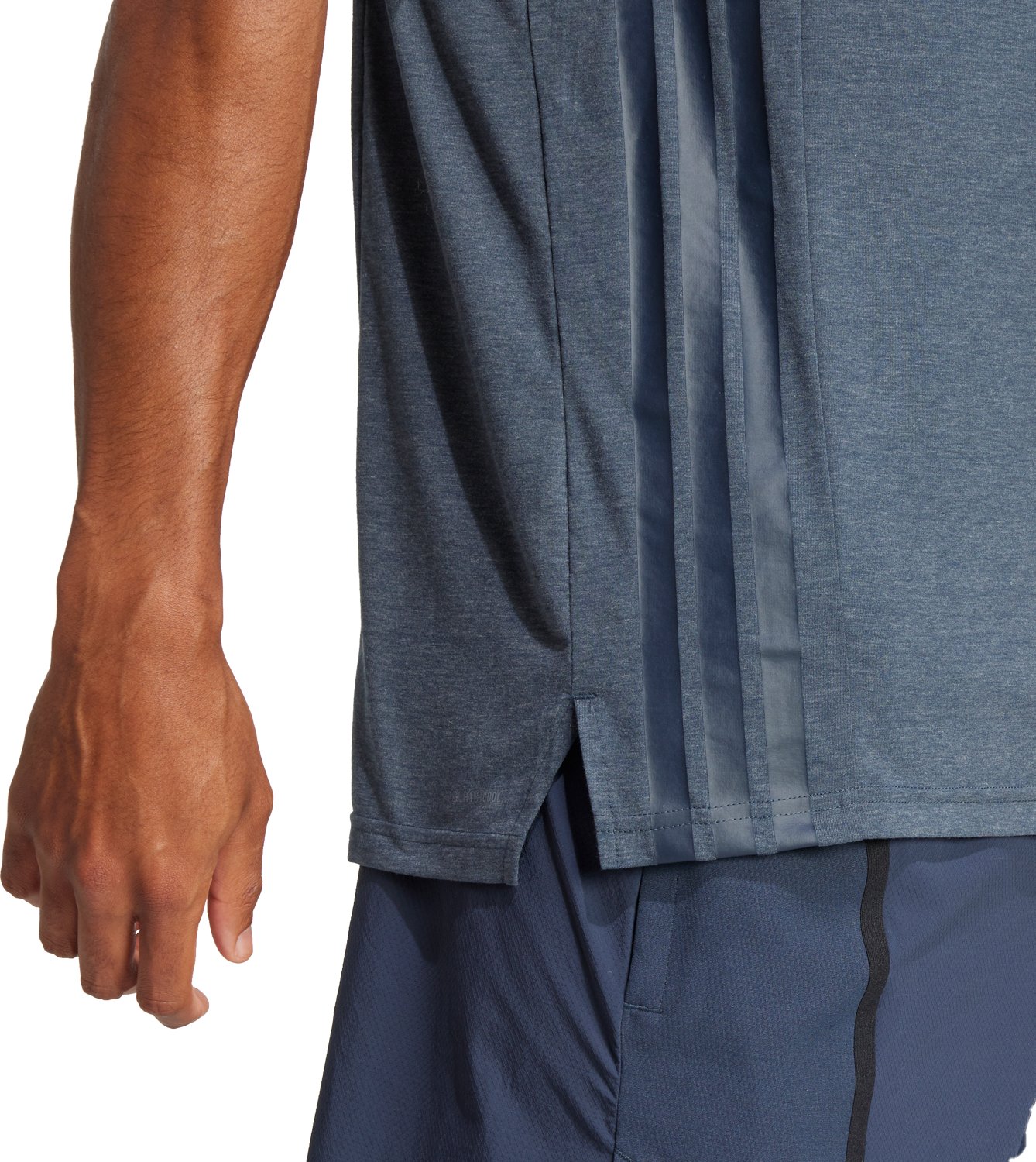 adidas Men's D4T 3-Stripes Tank Top - view number 5