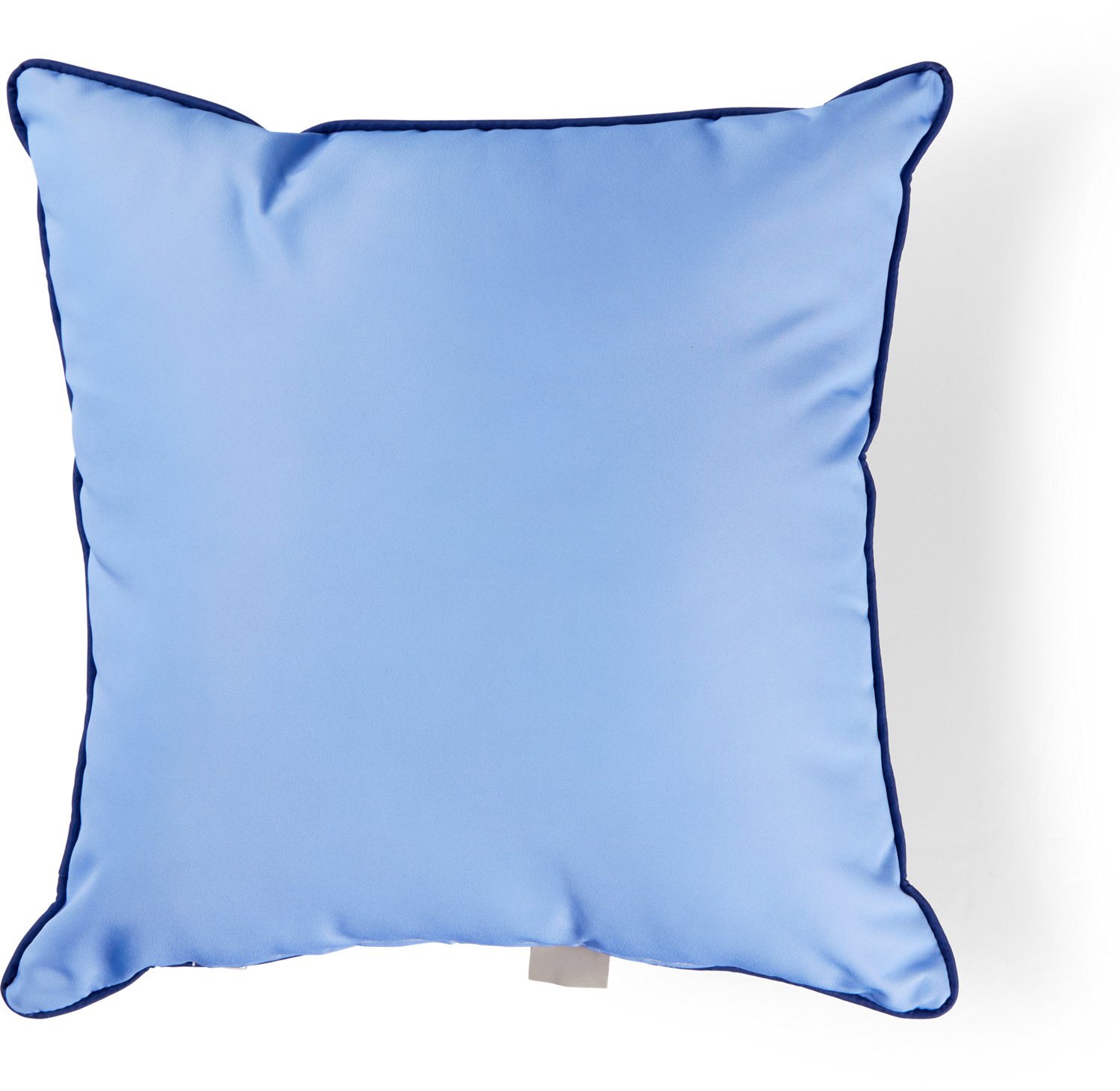 Mosaic 18 in Reversible Solid Patio Pillow with Piping                                                                           - view number 2