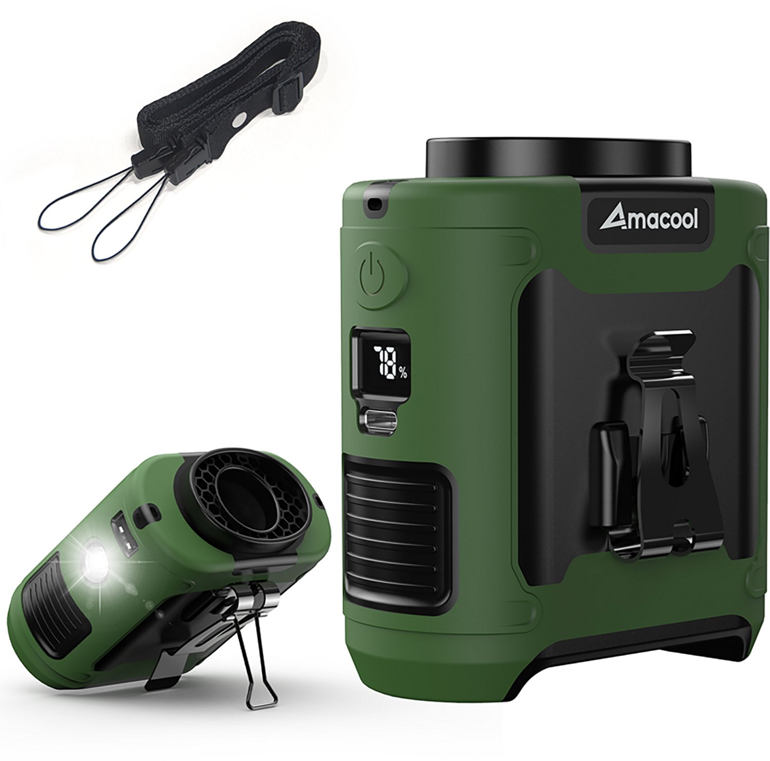 Panergy K50 40-Hour Rechargeable Portable Waist Fan - view number 2