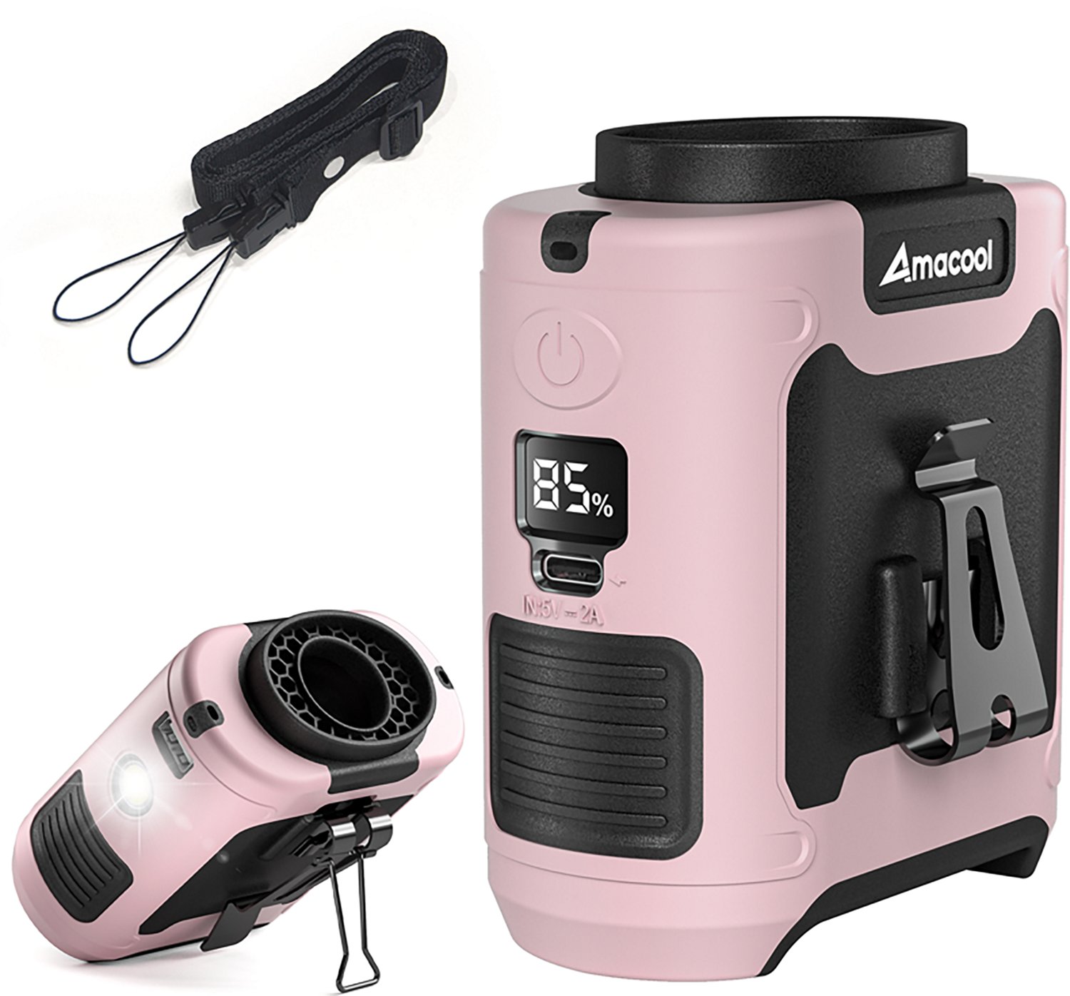 Panergy K50 40-Hour Rechargeable Portable Waist Fan - view number 3