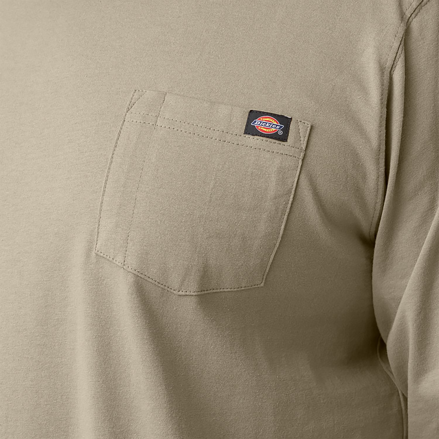 Dickies Men's Heavyweight Crew Neck Long Sleeve T-shirt                                                                          - view number 3