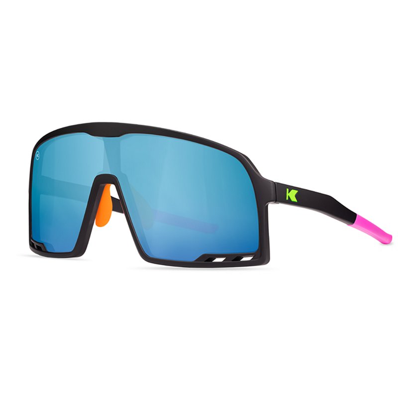 Knockaround Campeones Wraparound Sunglasses, Men's, Black