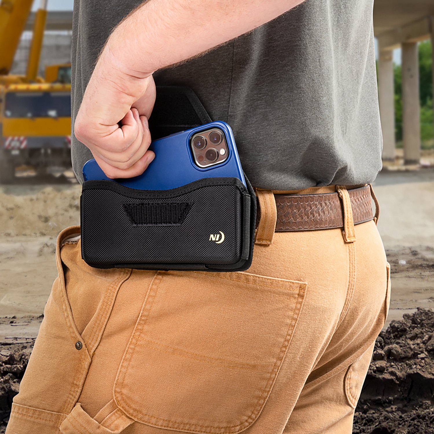 Nite Ize Clip Case Hardshell XXL Universal Horizontal Phone Holster                                                              - view number 6