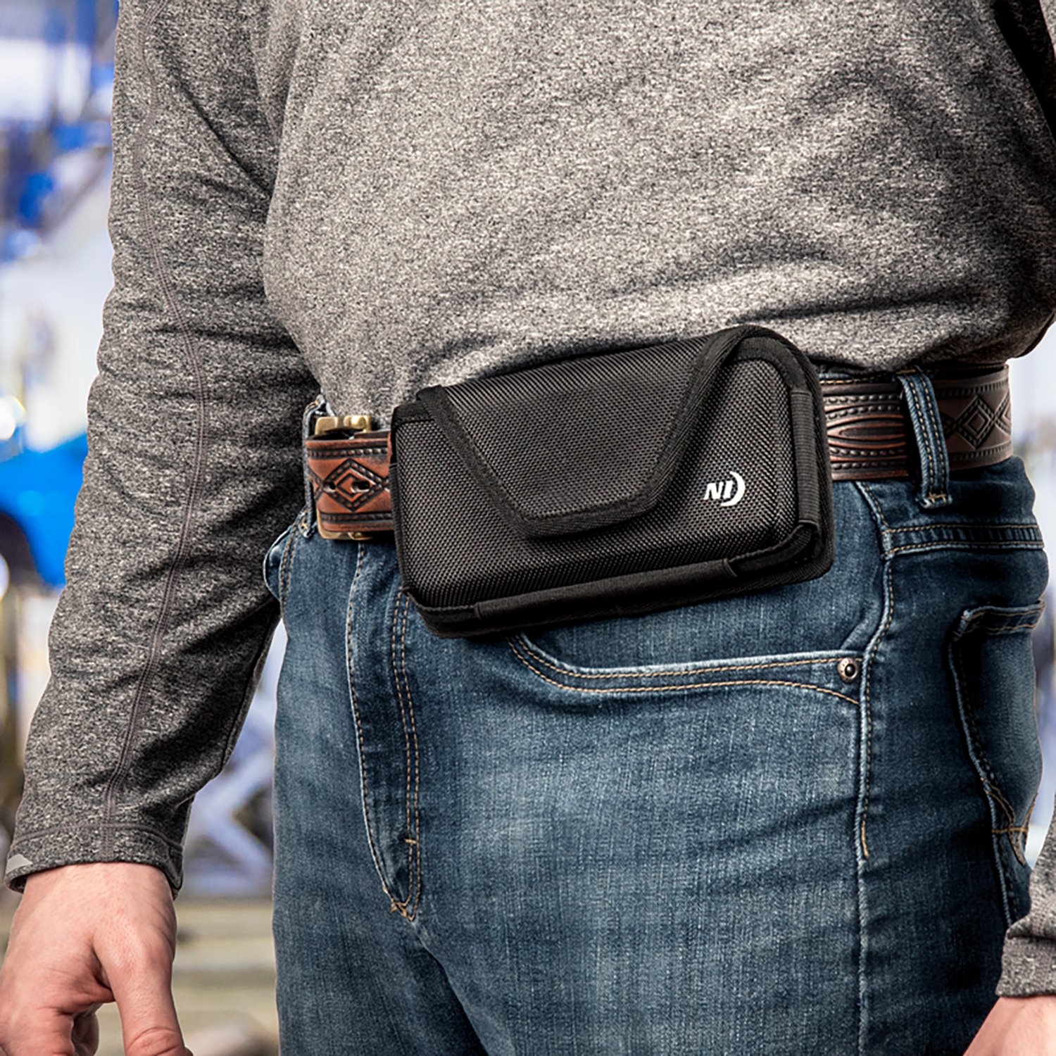 Nite Ize Clip Case Hardshell XXL Universal Horizontal Phone Holster                                                              - view number 7