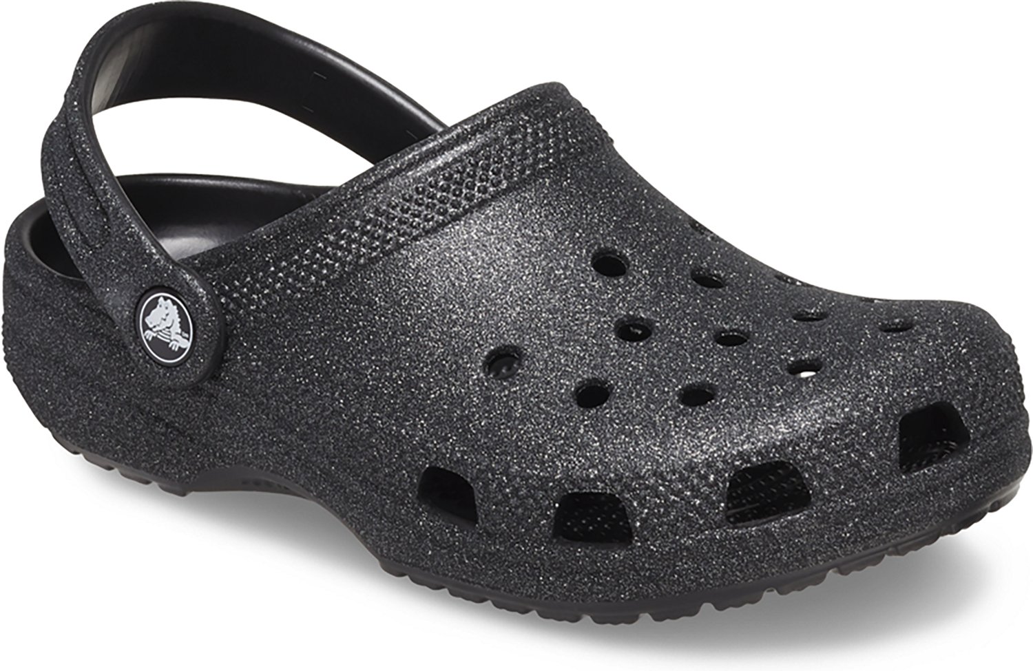 Crocs Toddler Girls' Classic Glitter Clogs                                                                                       - view number 3