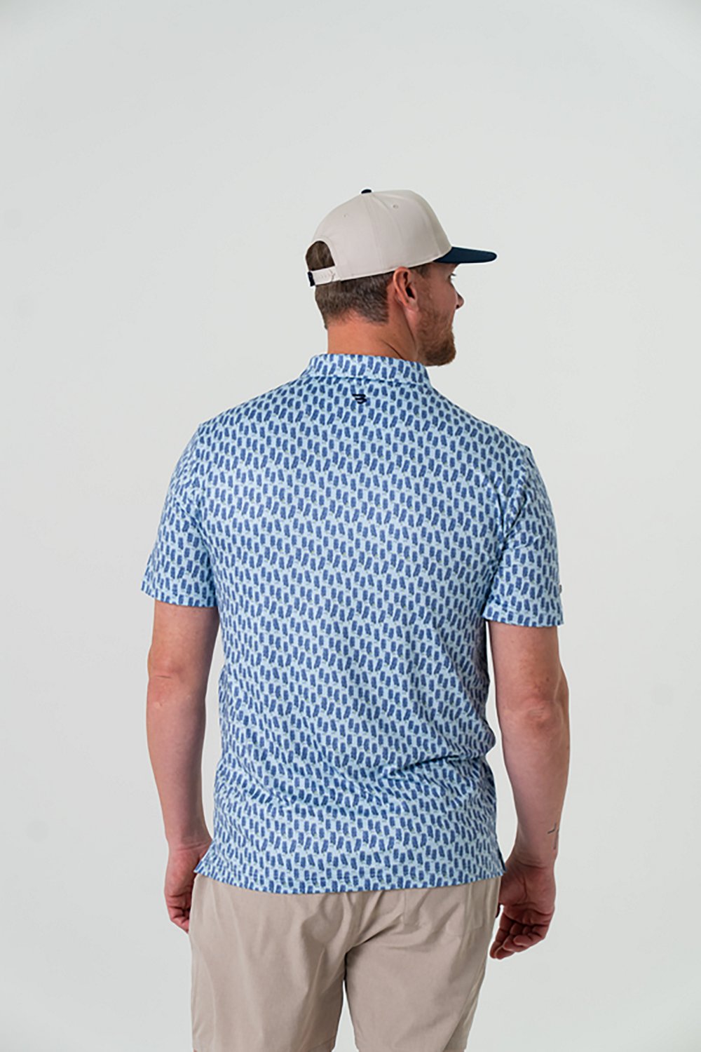 BURLEBO Men's Performance Polo Shirt - view number 2