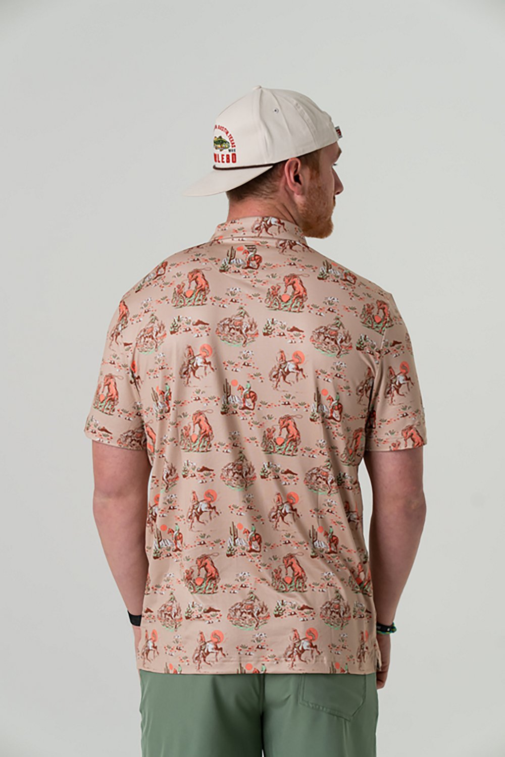 BURLEBO Men's Performance Polo Shirt - view number 2