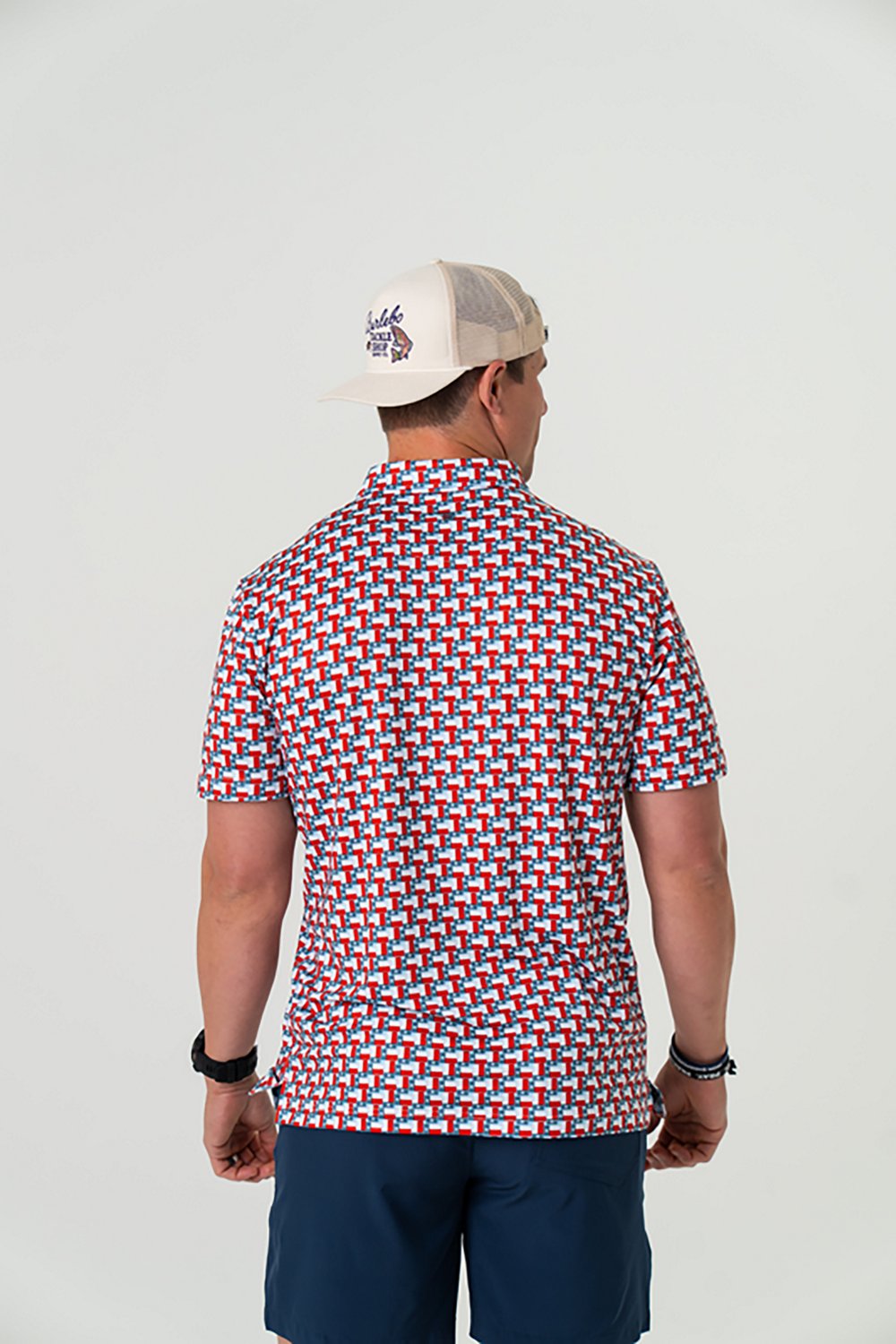 BURLEBO Men's Performance Polo Shirt - view number 2