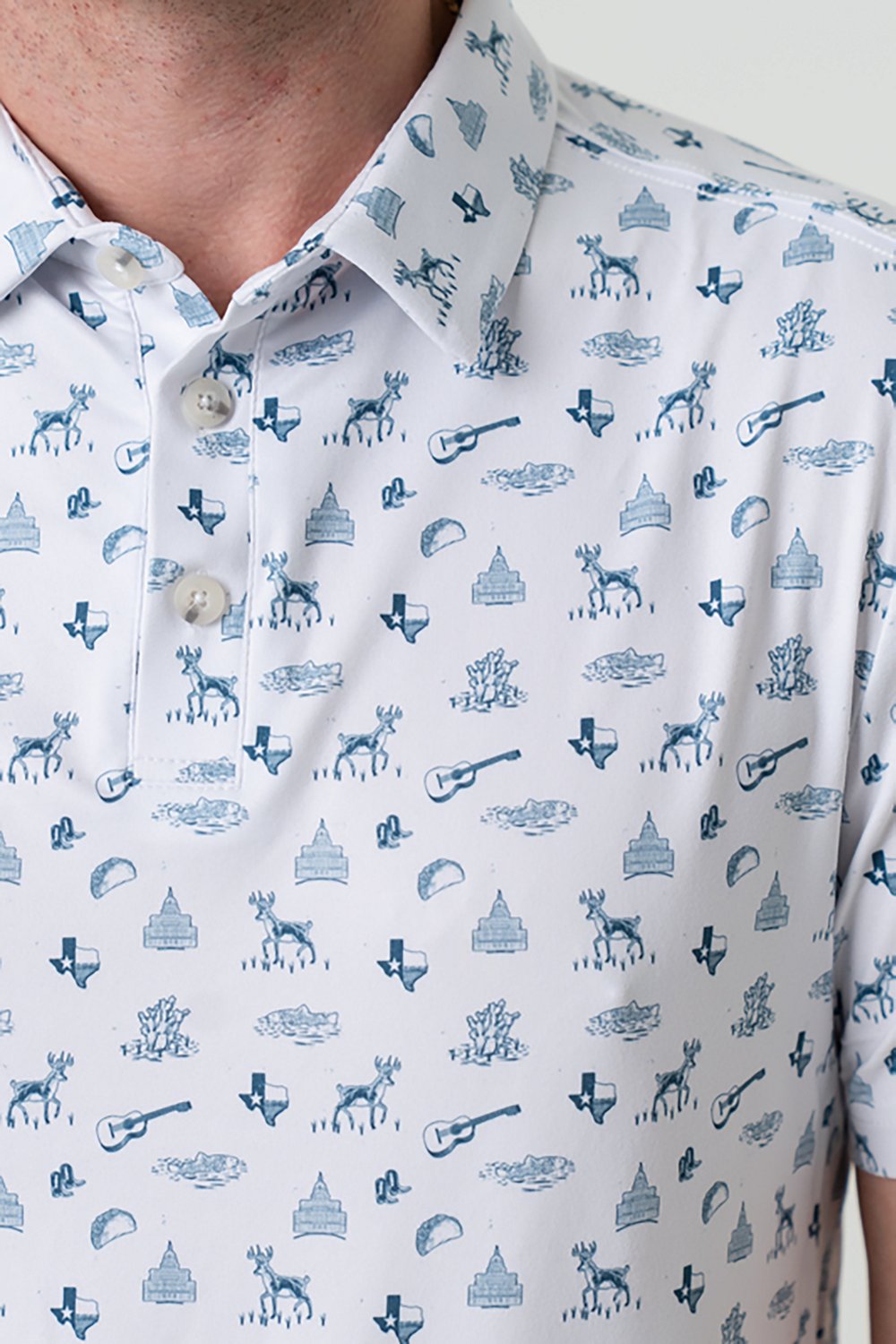 BURLEBO Men's Performance Polo Shirt - view number 3