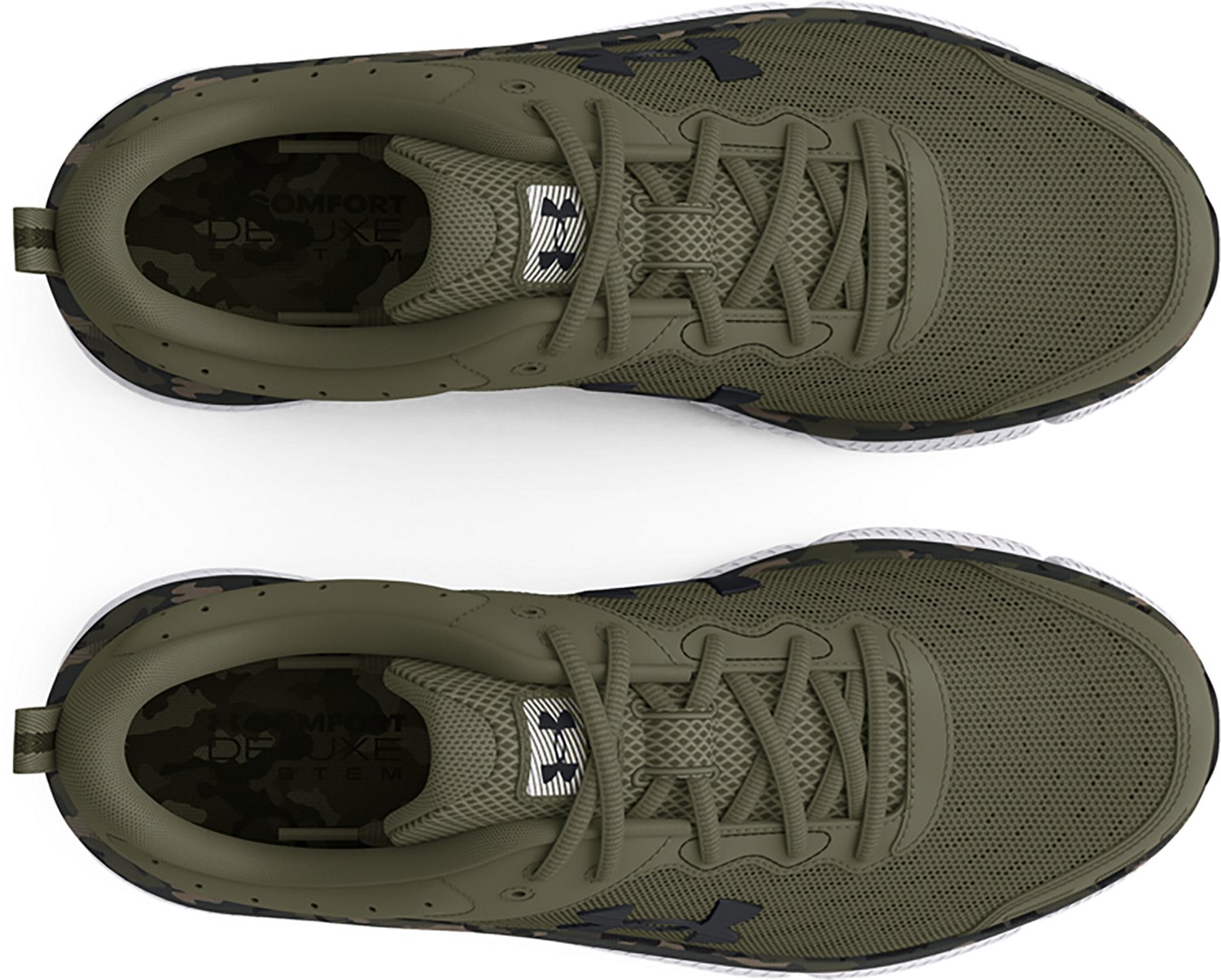 Under Armour Men's Charged Assert 10 Camo Running Shoes                                                                          - view number 4