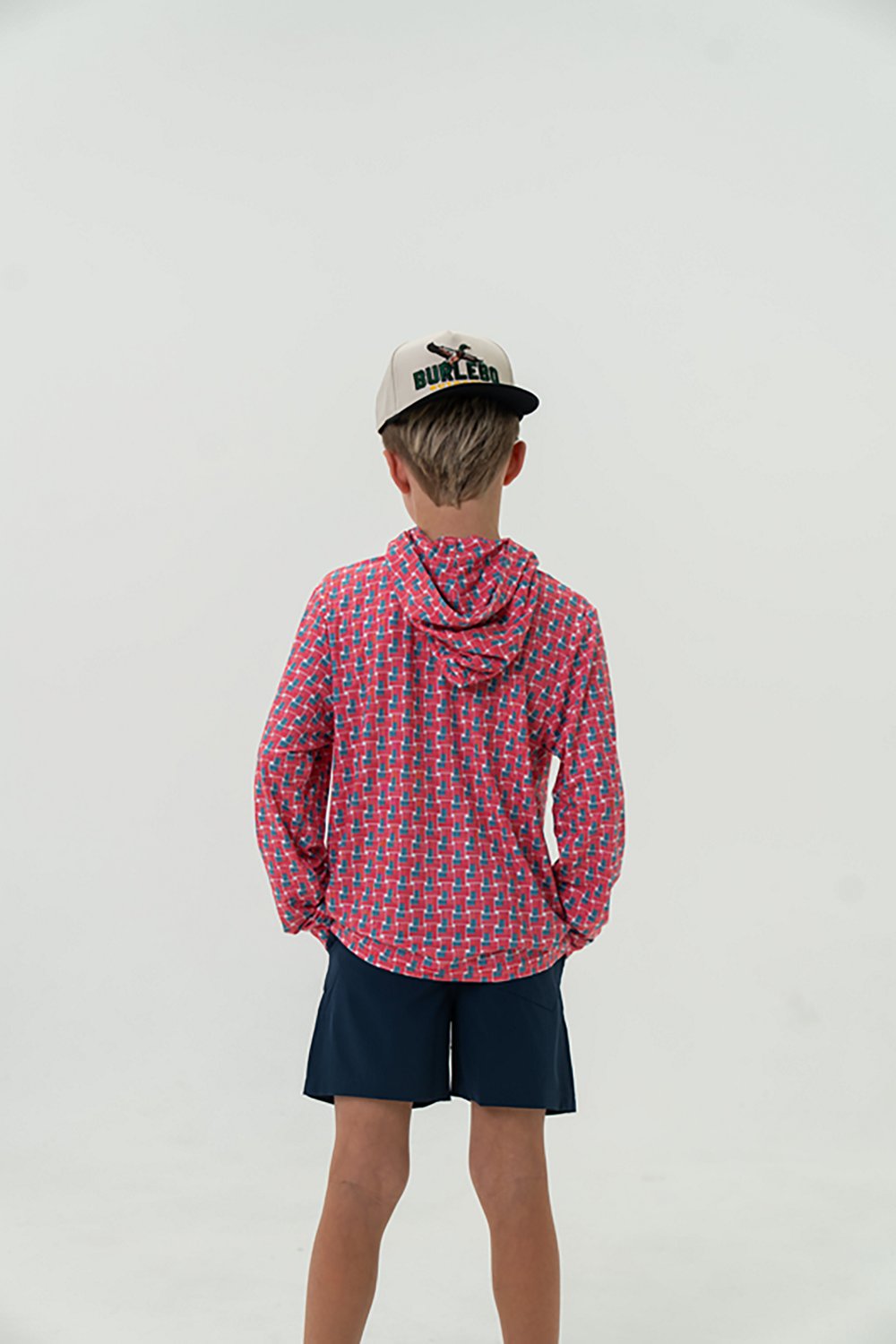 BURLEBO Toddler Boys' Performance Hoodie                                                                                         - view number 2