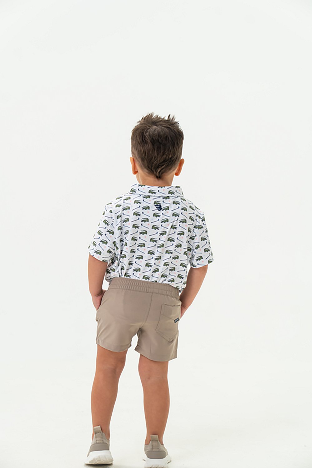 BURLEBO Boys' Performance Polo Shirt                                                                                             - view number 2