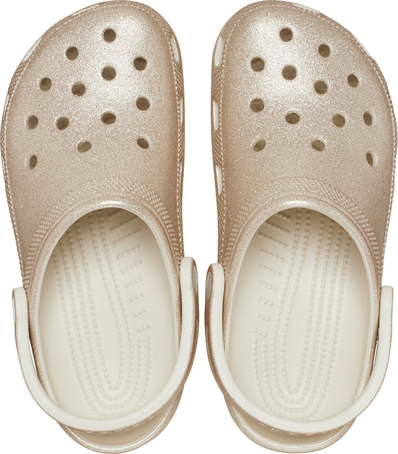 Crocs Women's Classic Glitter Clog Shoes