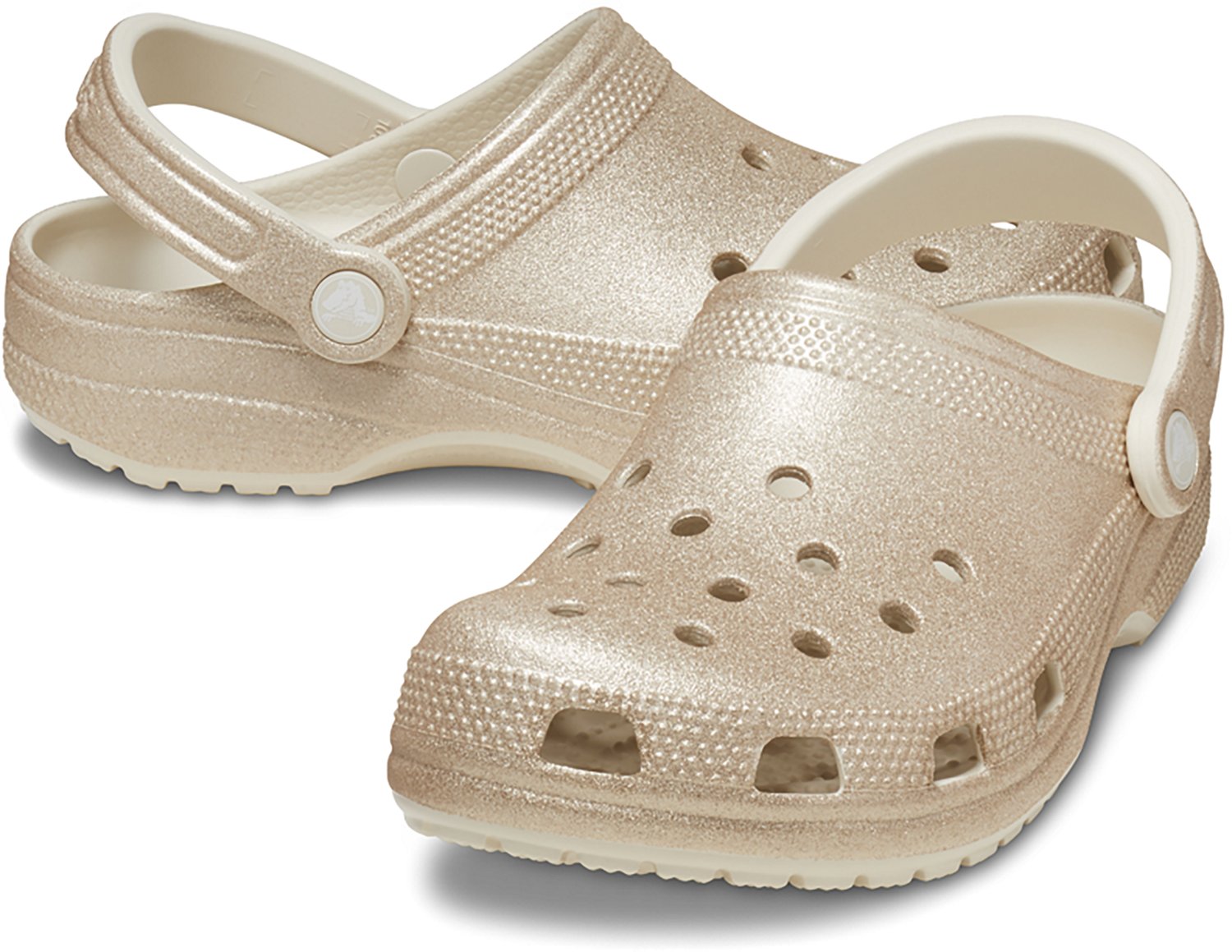 Crocs Women's Classic Glitter Clog Shoes                                                                                         - view number 7
