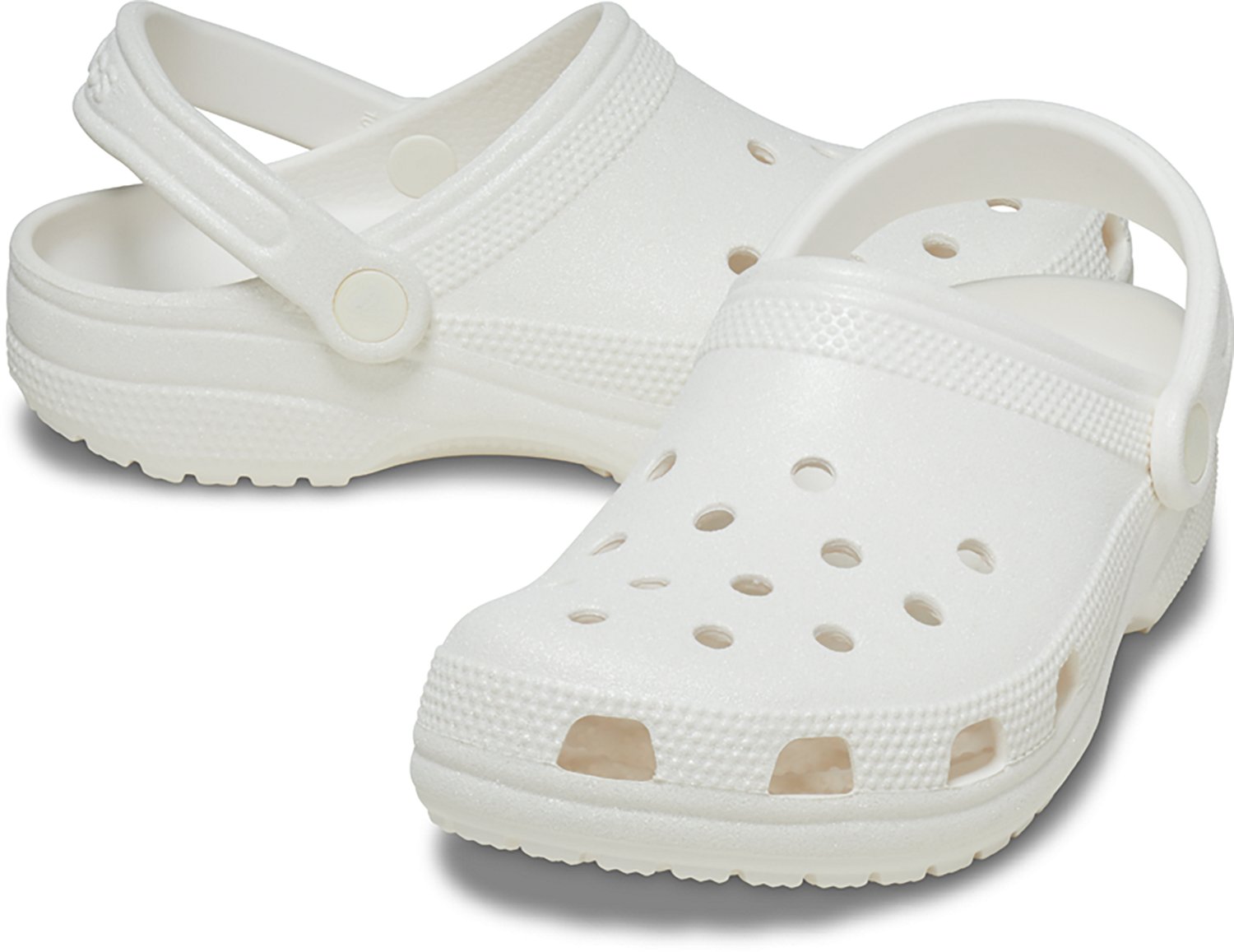 Crocs Women's Classic Glitter Clog Shoes                                                                                         - view number 7