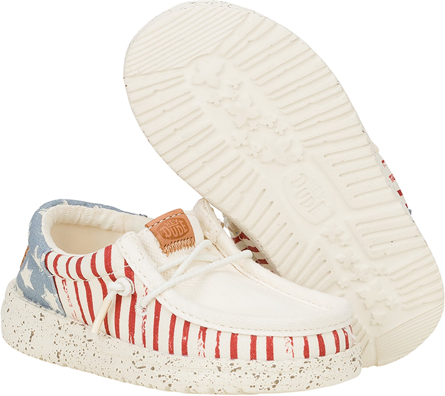 HEYDUDE Toddlers' Americana Stars Slip-On Shoes - view number 3