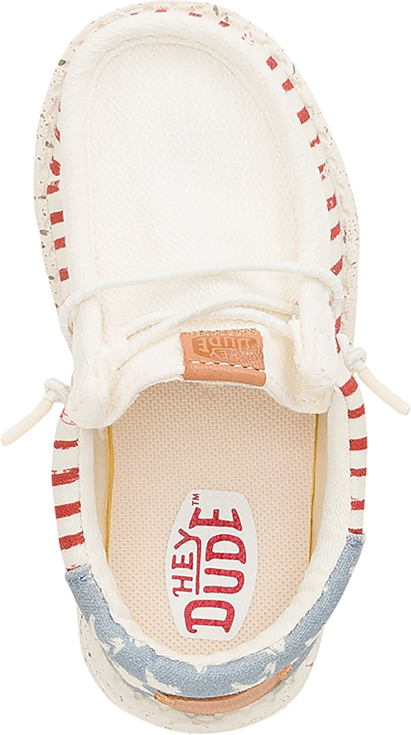 HEYDUDE Toddlers' Americana Stars Slip-On Shoes - view number 6