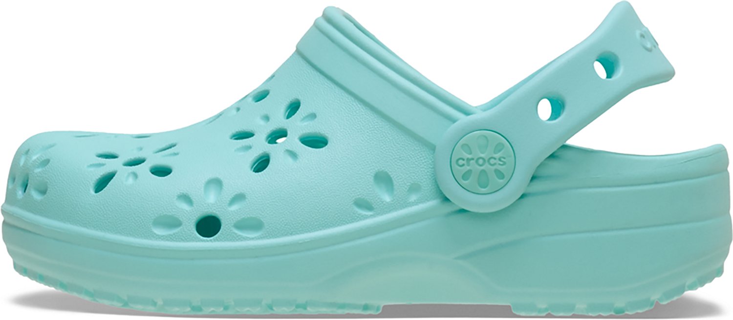 Crocs Toddlers' Classic Floral Cut Out Clogs - view number 2