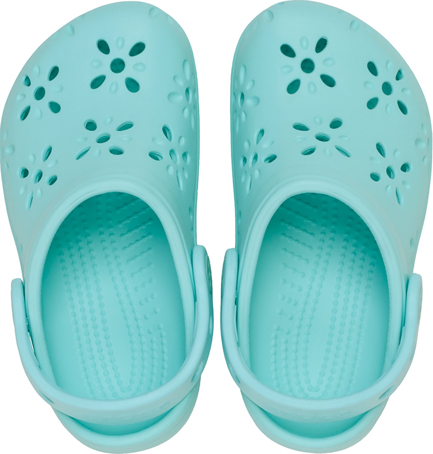 Crocs Toddlers' Classic Floral Cut Out Clogs - view number 4