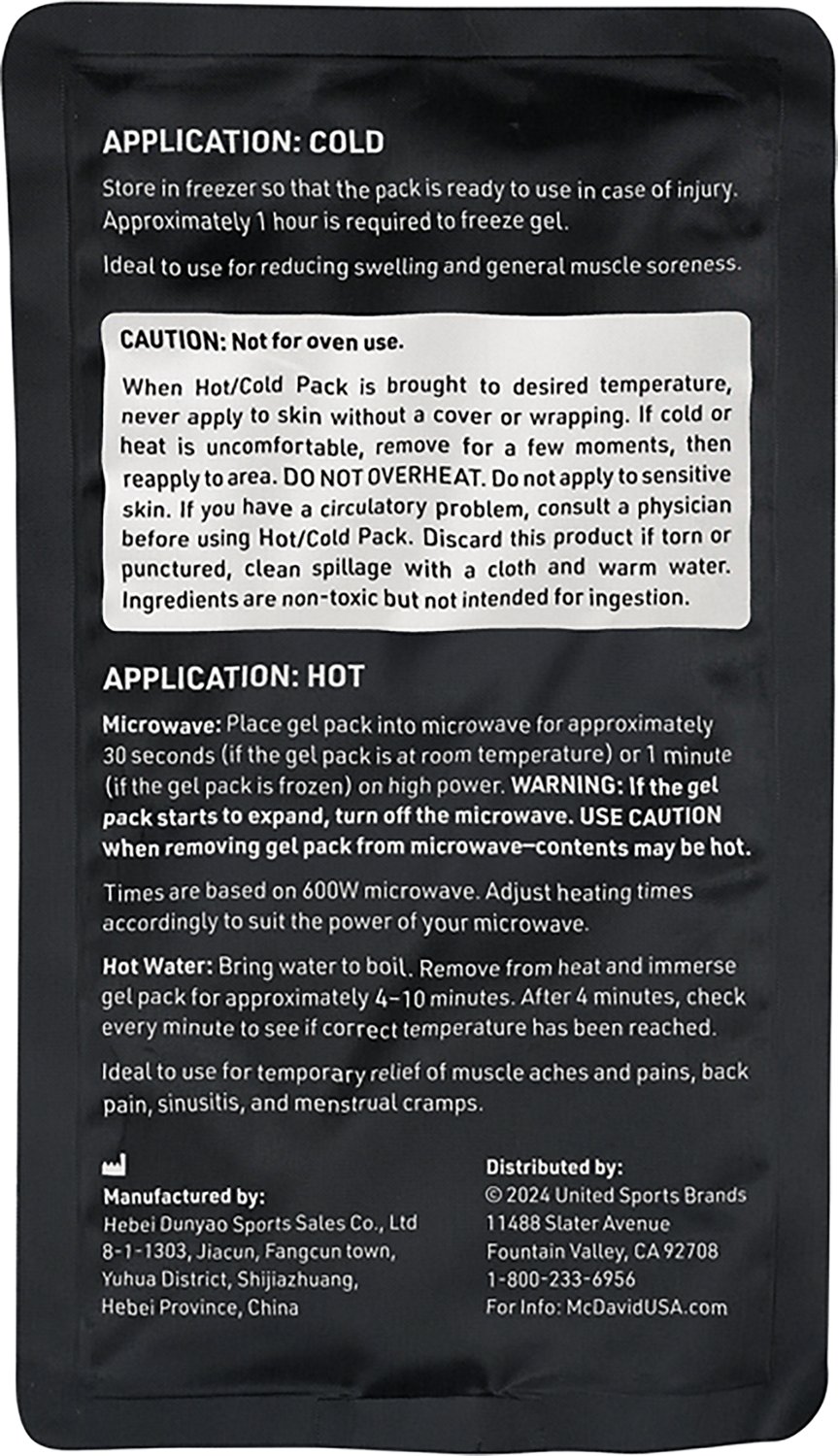 McDavid Back Support with Hot/Cold Pack - view number 6