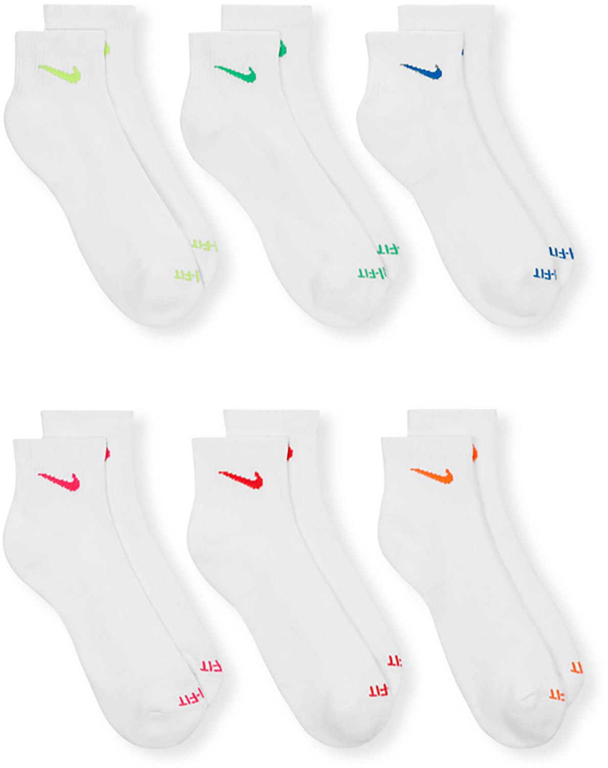 Nike Everyday Plus Cushioned Training Ankle Socks 6-Pack                                                                         - view number 2