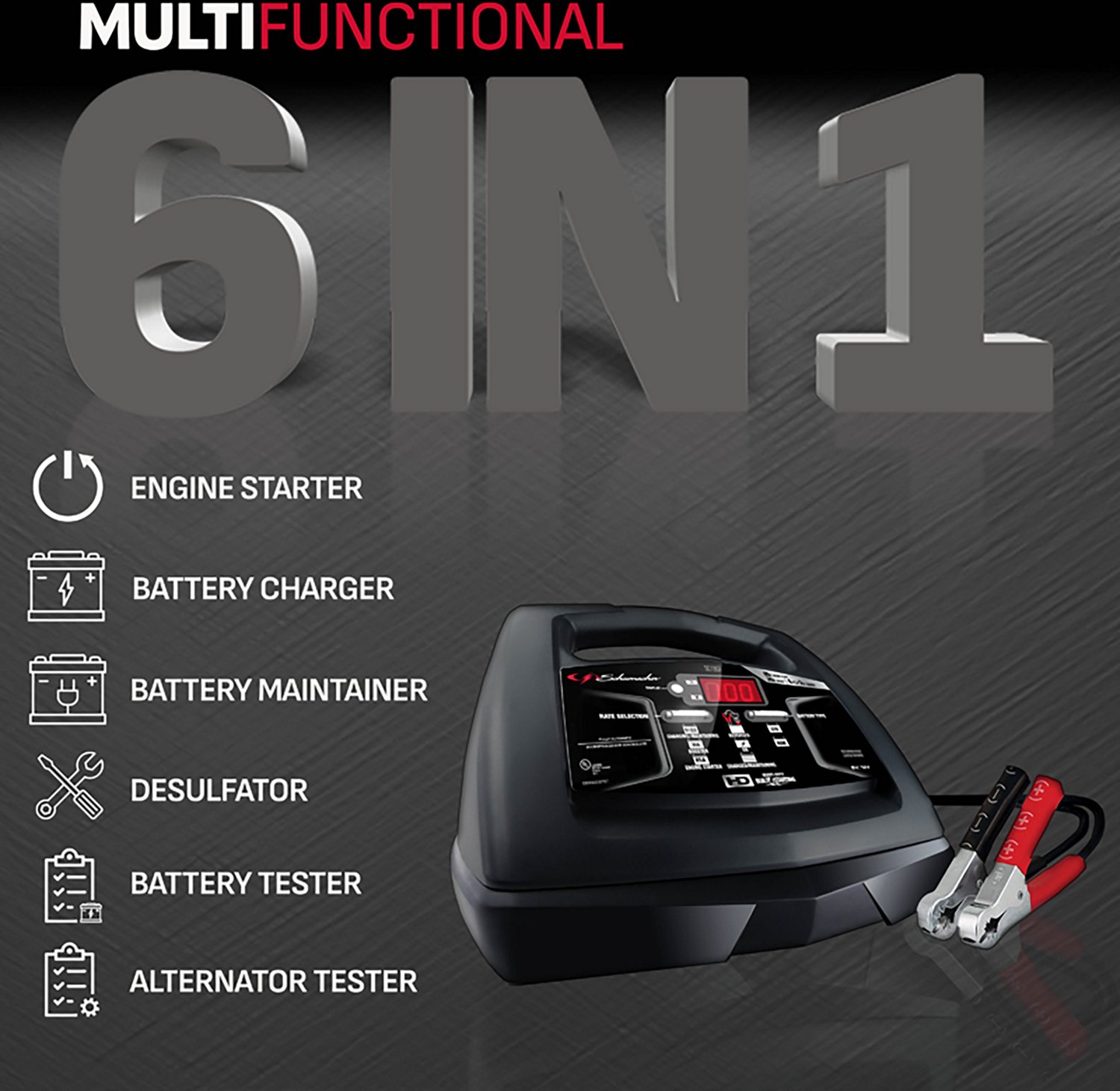 Schumacher SC1307 85/30/6 2A 6/12V Charger and Starter - view number 7