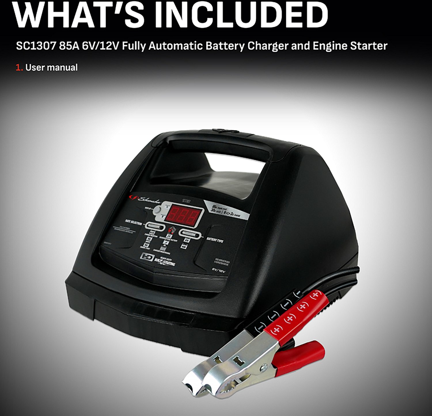 Schumacher SC1307 85/30/6 2A 6/12V Charger and Starter - view number 5