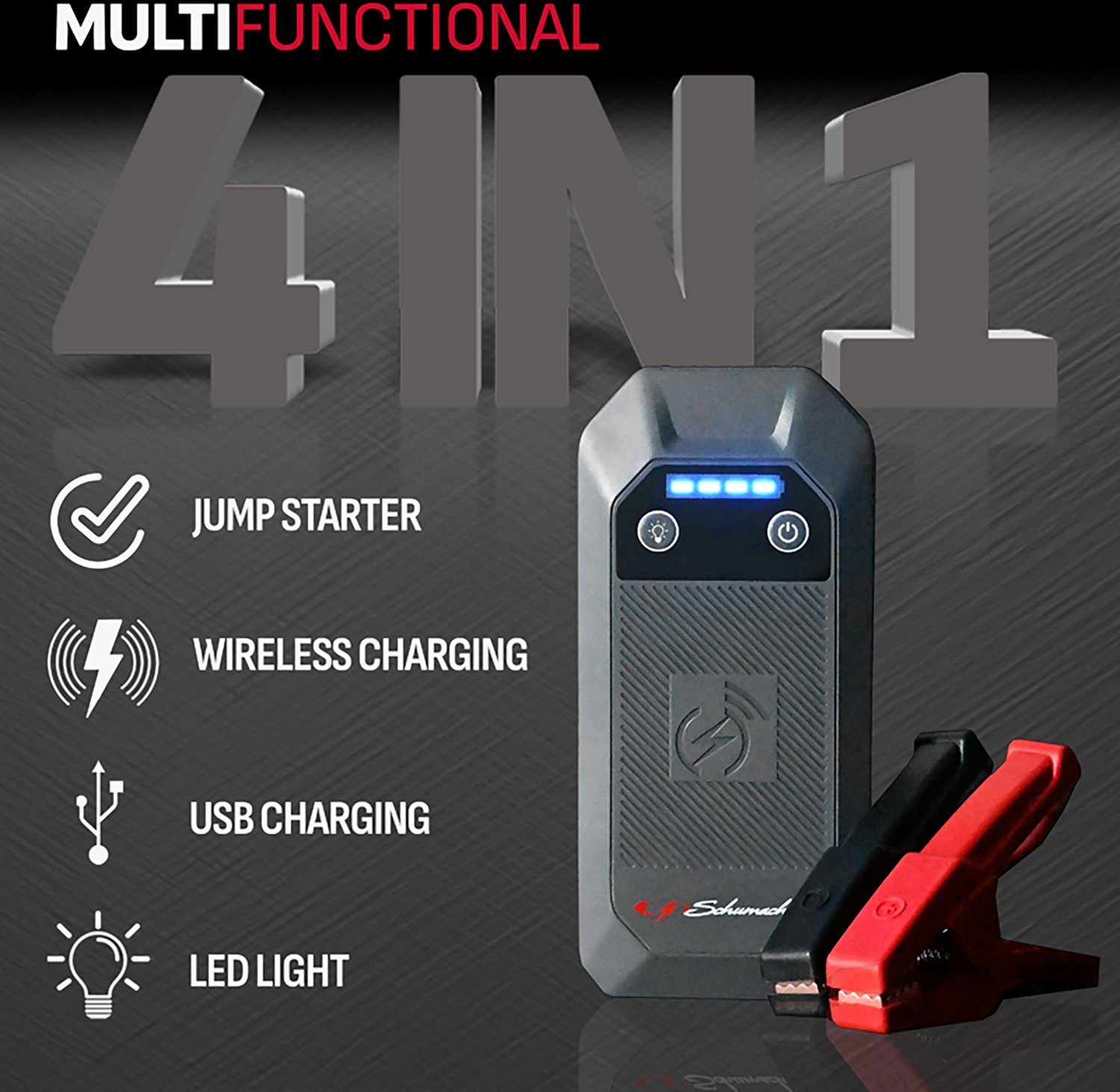 Schumacher SL1672 1,000 Peak Amp Jump Starter - view number 2