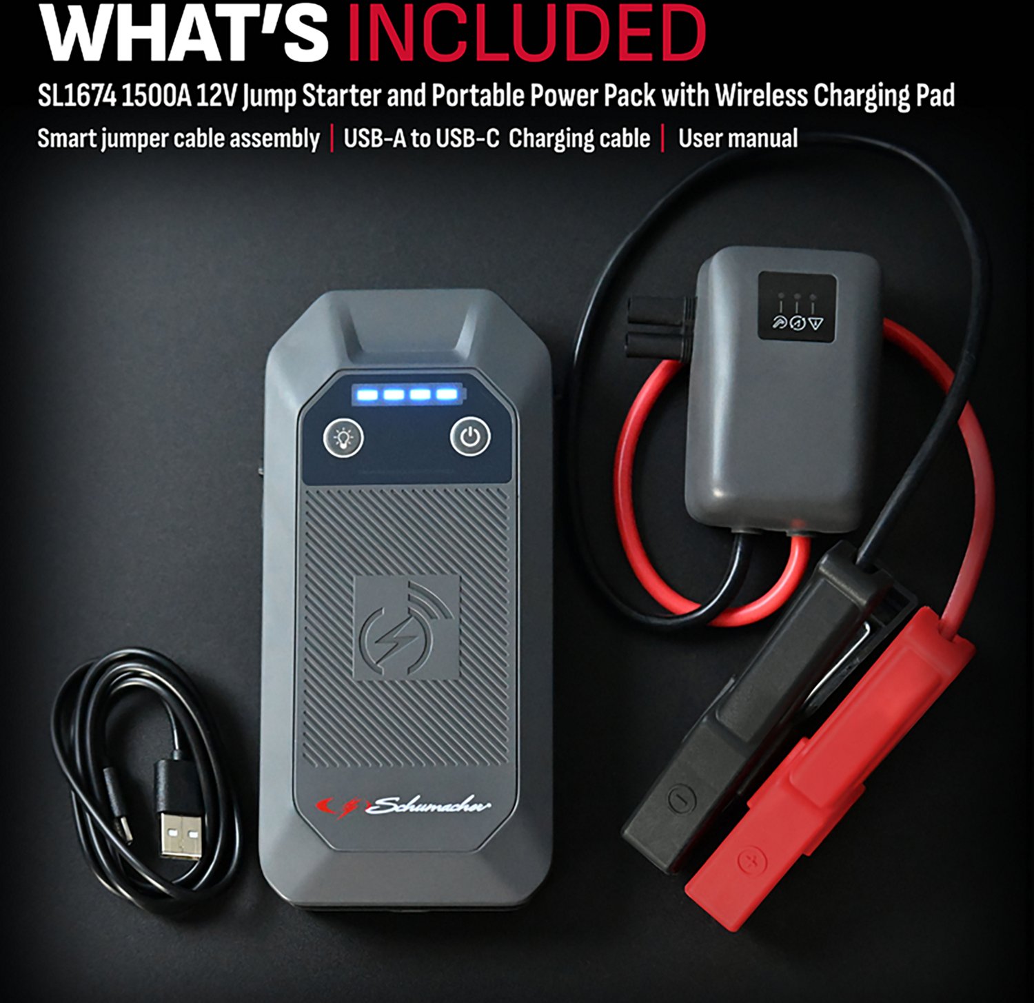 Schumacher SL1674 1,500 Peak Amp Jump Starter - view number 7