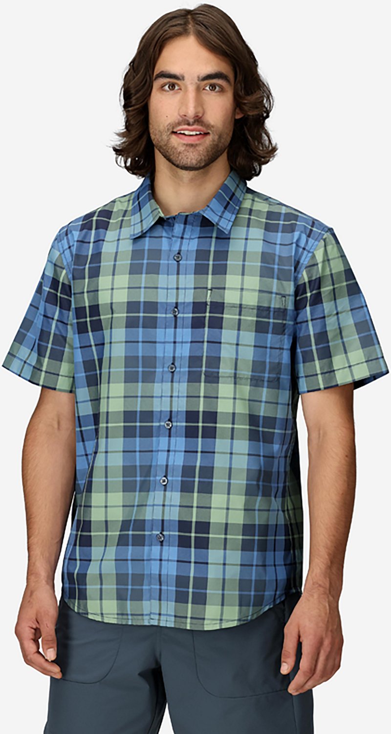 Marmot Men's AirExchange UPF 40 Novelty Short Sleeve Collared Shirt