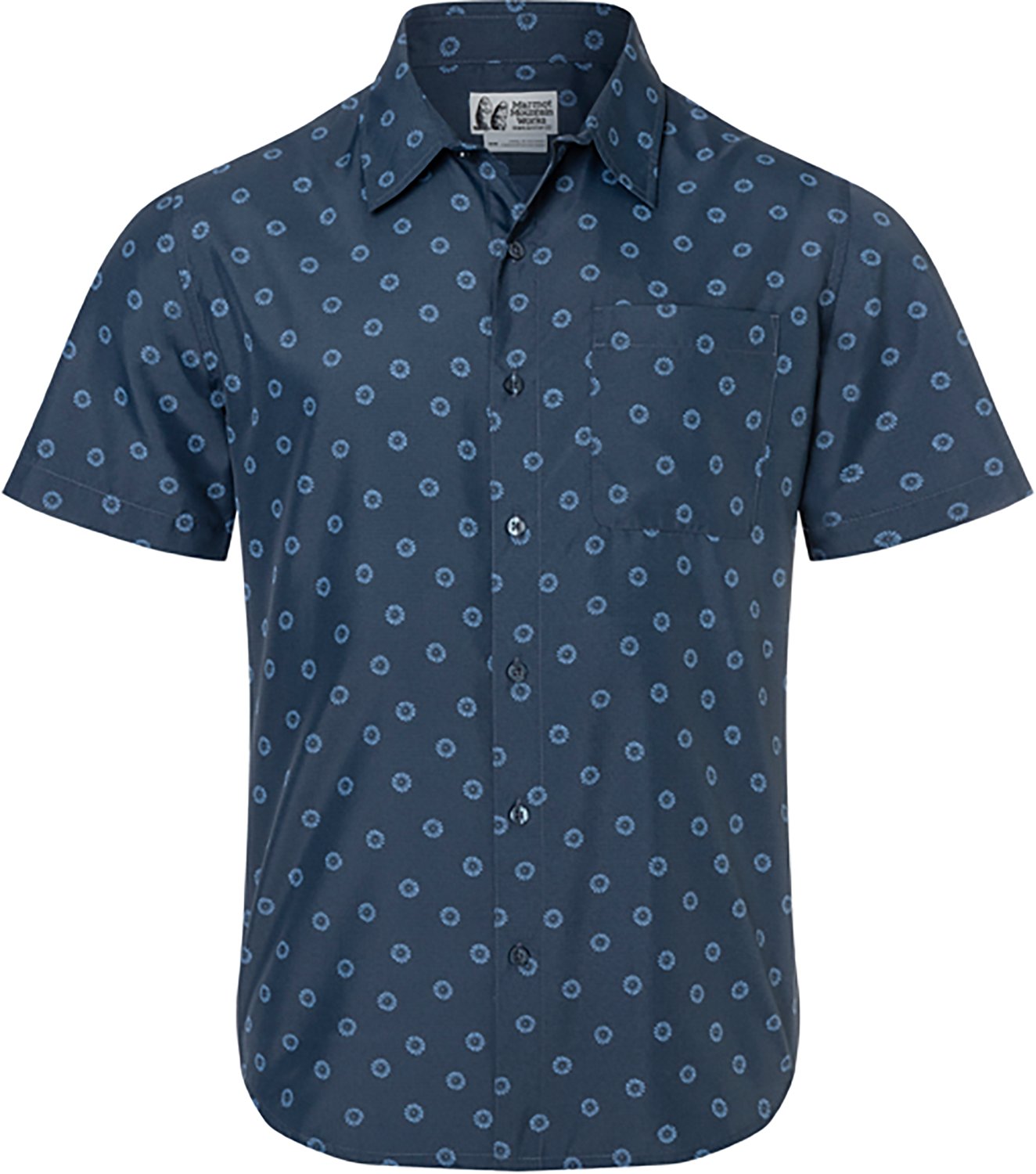 Marmot Men's AirExchange UPF 40 Novelty Short Sleeve Collared Shirt - view number 3