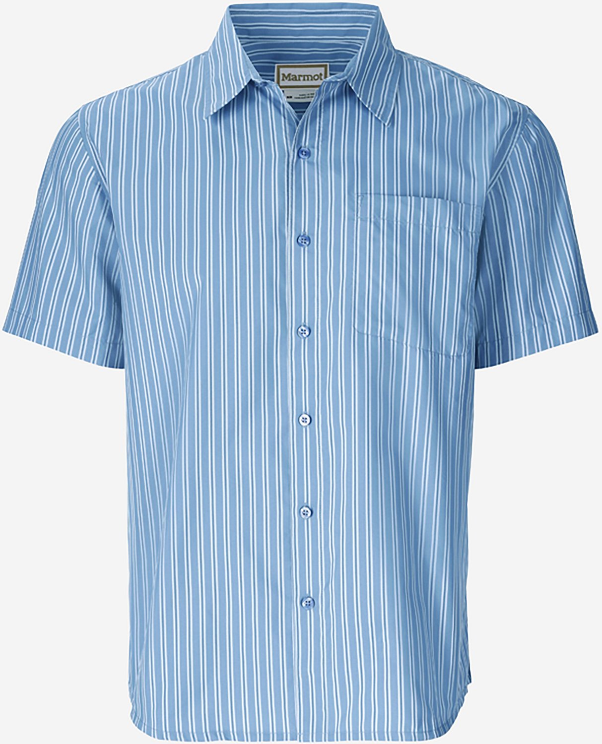 Marmot Men's AirExchange UPF 40 Novelty Short Sleeve Collared Shirt - view number 3